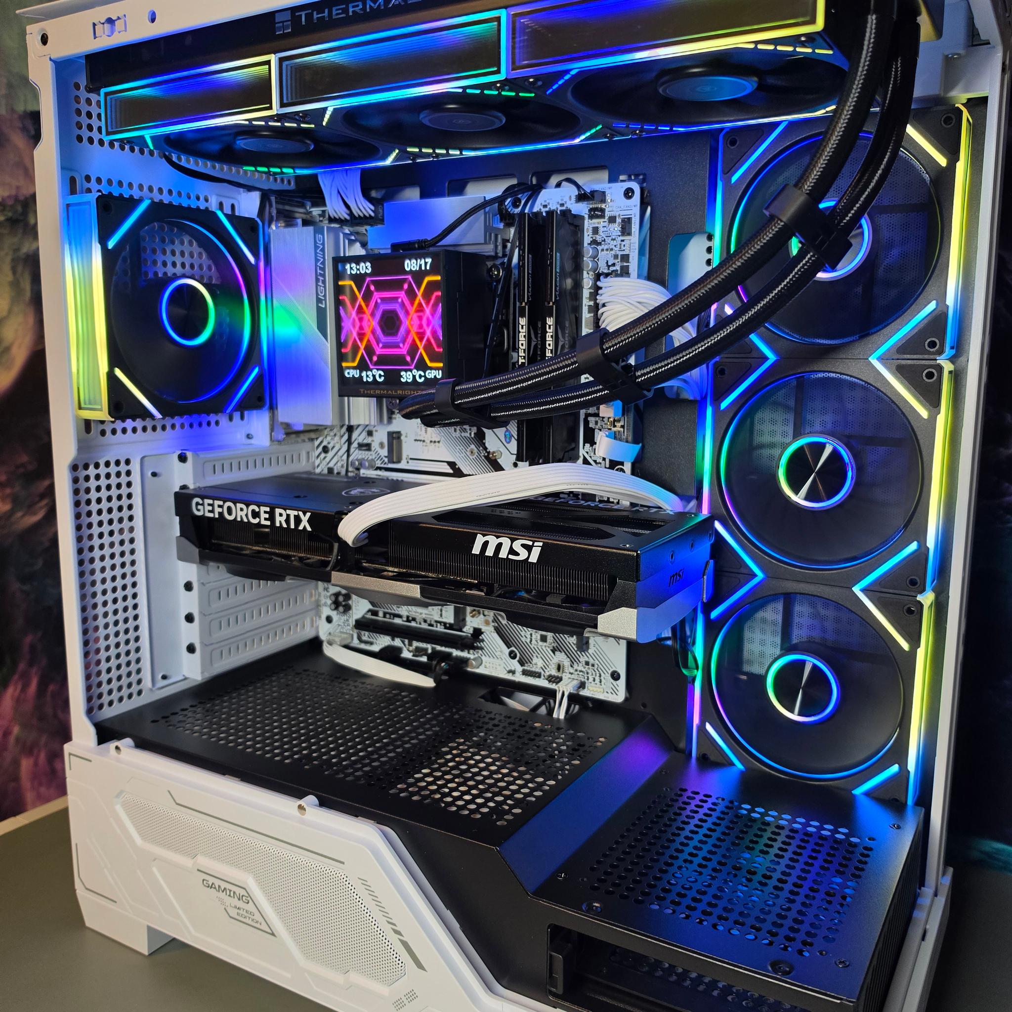 MSI RTX 5070 12gb + Intel Core i7 14700kf PC Build #87