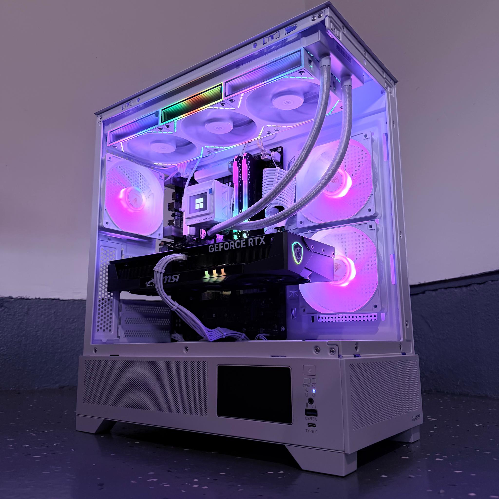 ❄️"Crystal Nova"❄️| 1440p Gaming | RTX 5070 | Intel i9 12900KF | 32B Ram | 2tb Storage | WiFi