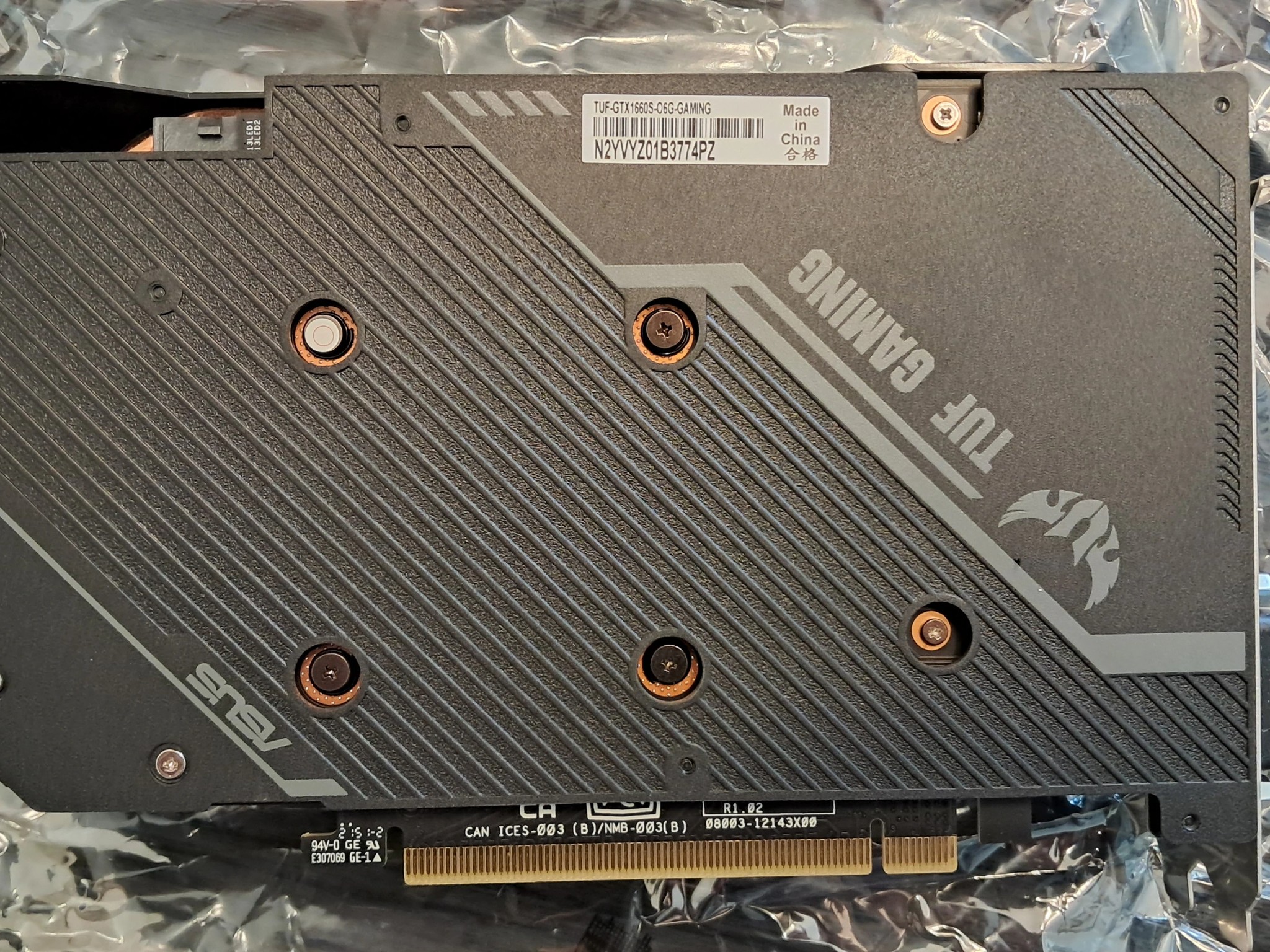 ASUS TUF GeForce GTX 1660 Super OC Edition