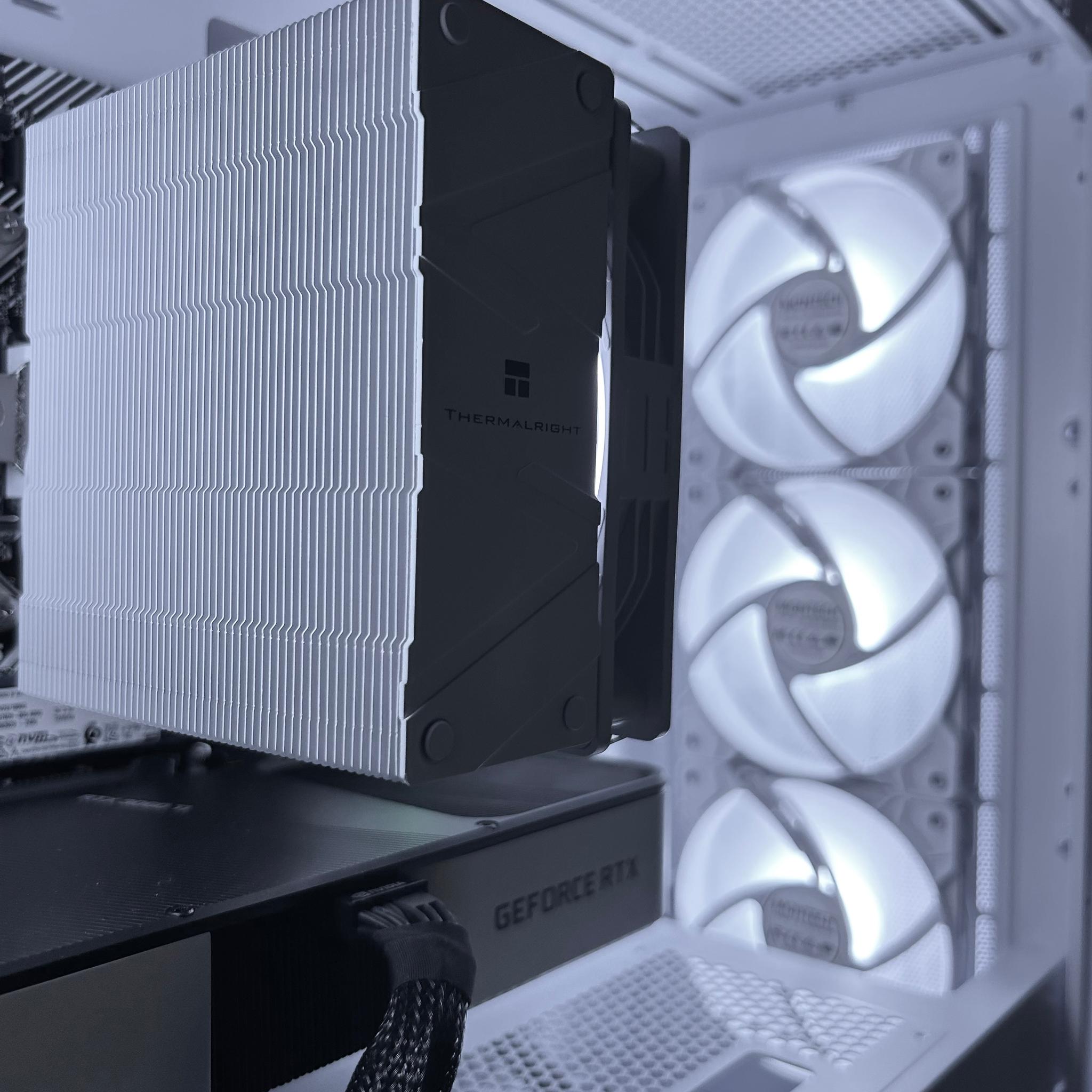 CLEAN Whiteout 1080p Gaming PC | RTX 3060 Ti | Ryzen 5 5500 | 16GB RAM | 1TB NVME SSD