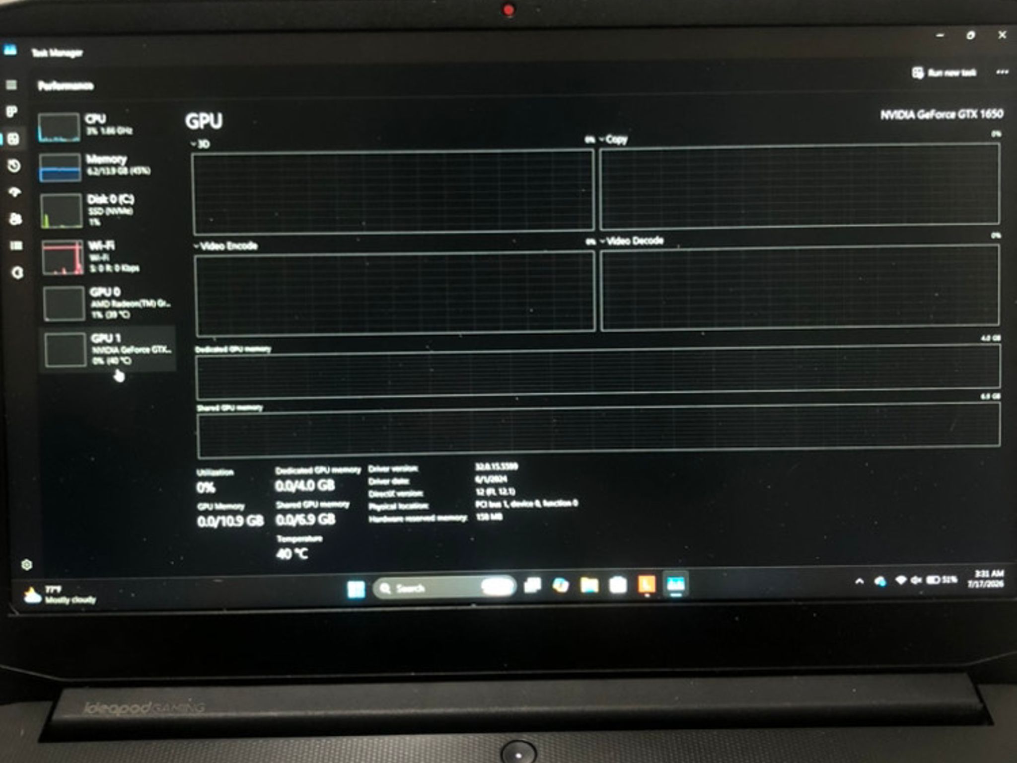 Lenovo IdeaPad Gaming 3 – Ryzen 5 5600H | GTX 1650 | 16GB RAM | 120Hz Display