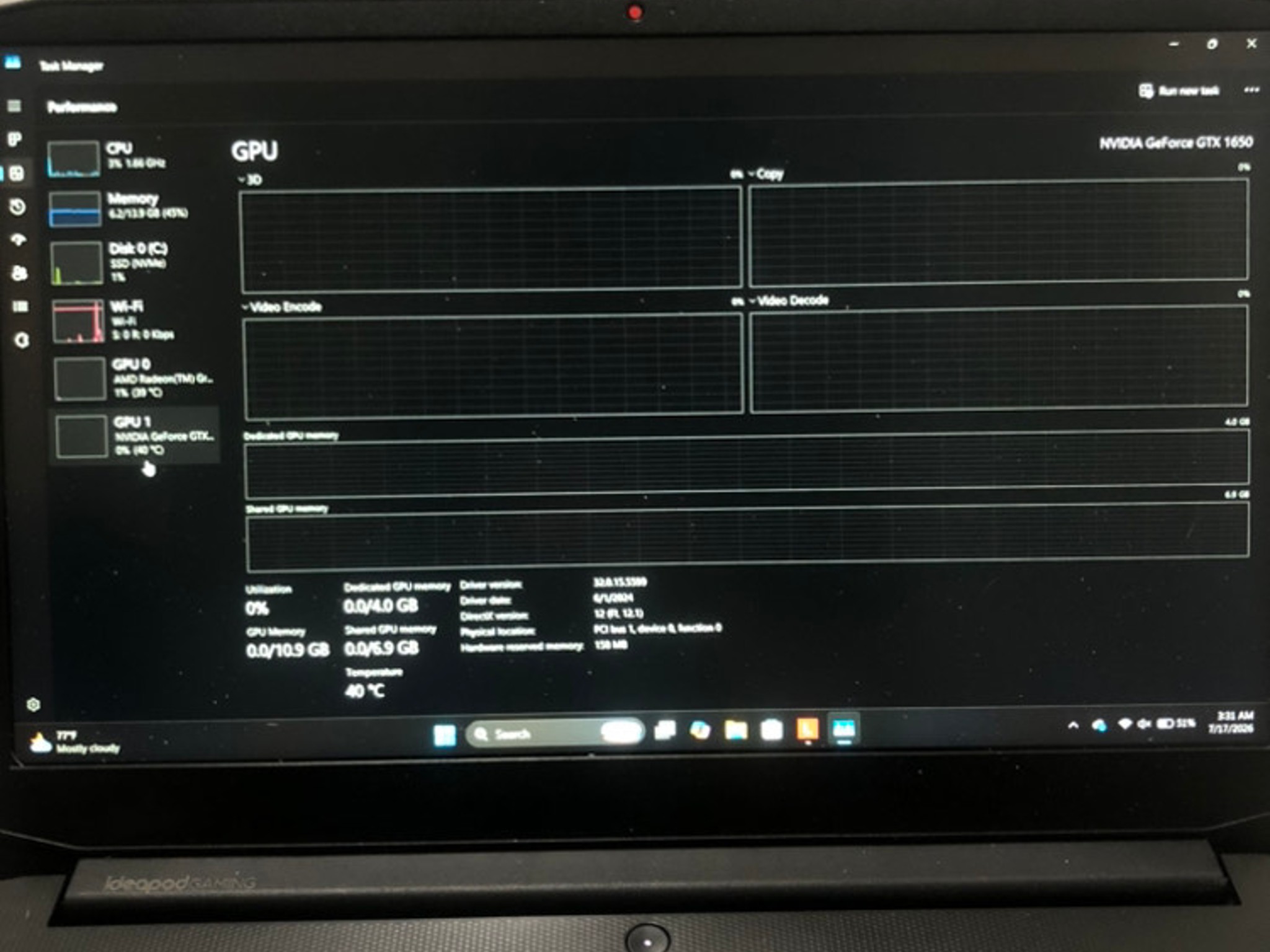 Lenovo IdeaPad Gaming 3 – Ryzen 5 5600H | GTX 1650 | 16GB RAM | 120Hz Display