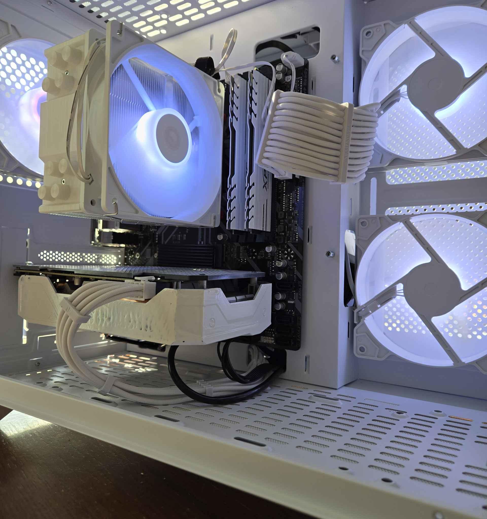 🧊GLACIER🧊 BUDGET ALL WHITE 1080P MONSTER (NVIDIA GPU)