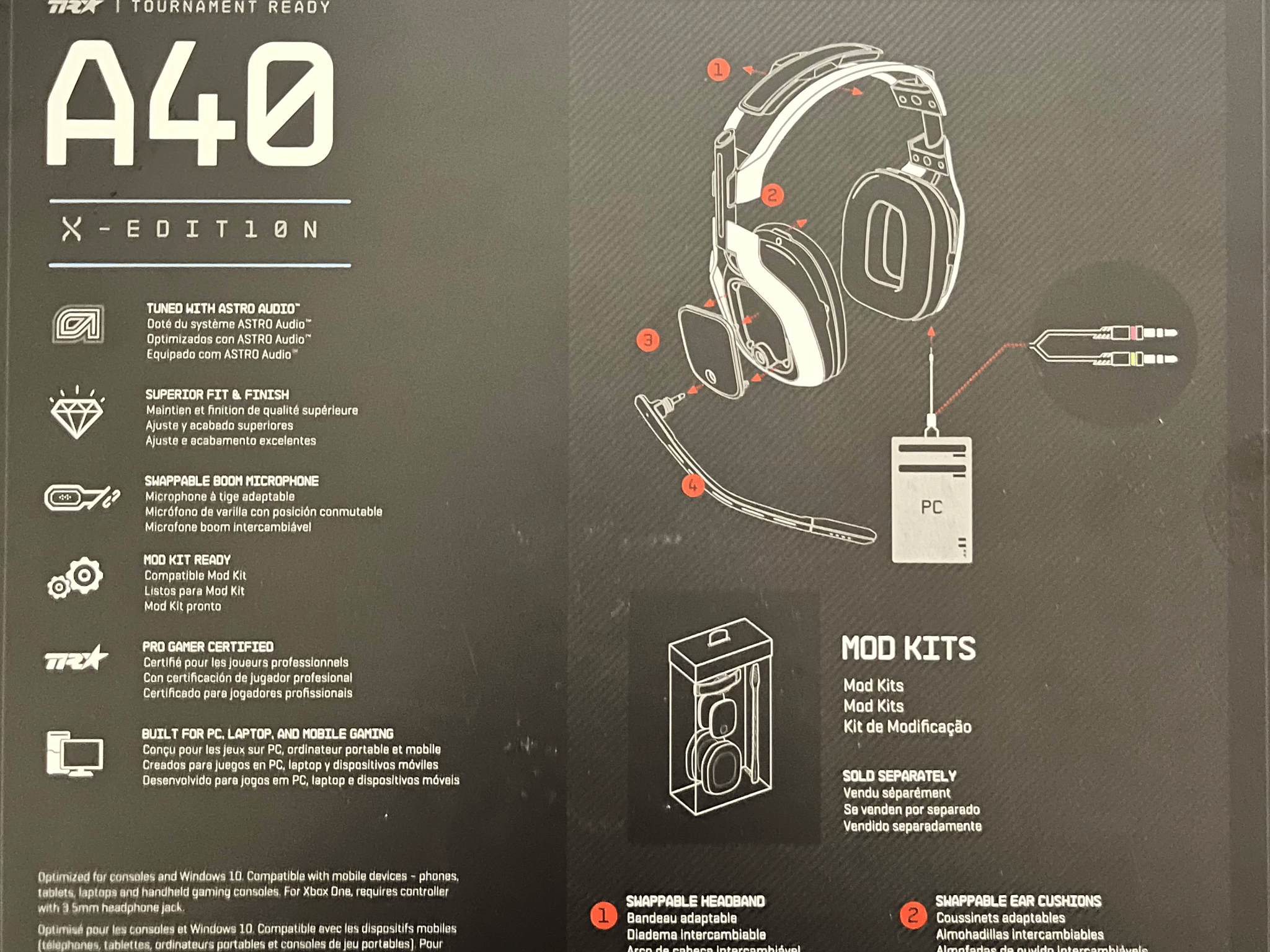 Astro A40 Gaming Headset Tournament X Edition
