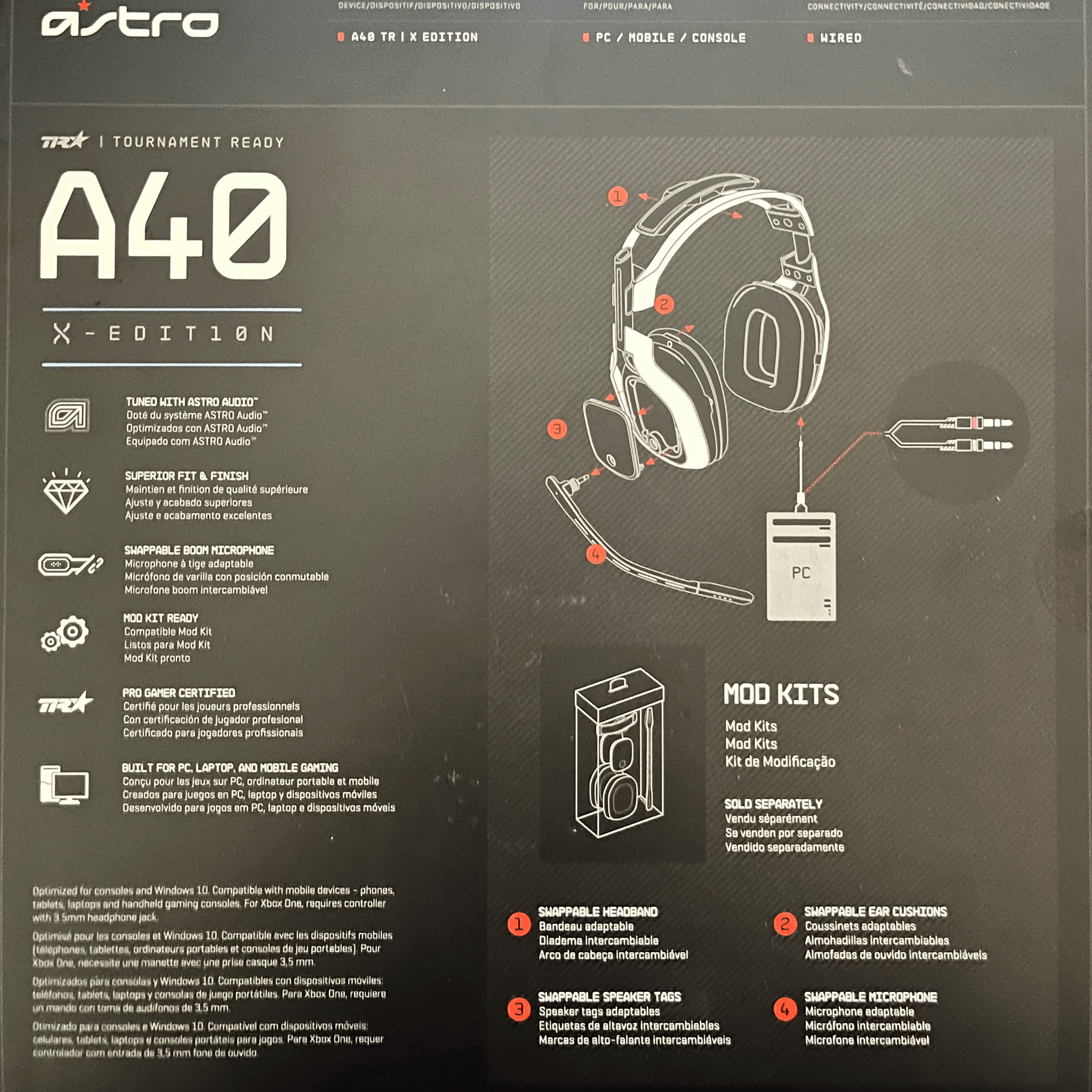 Astro A40 Gaming Headset Tournament X Edition