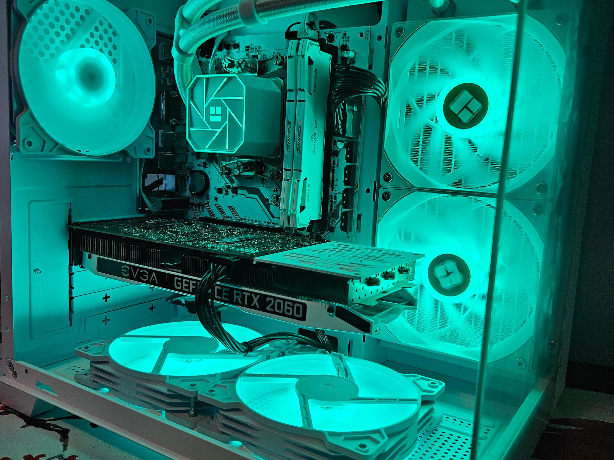 Arctic Rig Liquid cooled Ryzen 5 / 16GB DDR4/ 1TB SSD / RTX 2060