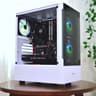 CLEARANCE DEAL 𝗰𝗿𝘆𝘀𝘁𝗮𝗹 | Ryzen 5 2600, GTX 1070ti, 24GB RAM, 500GB SSD | 1080p Gaming/ESports PC