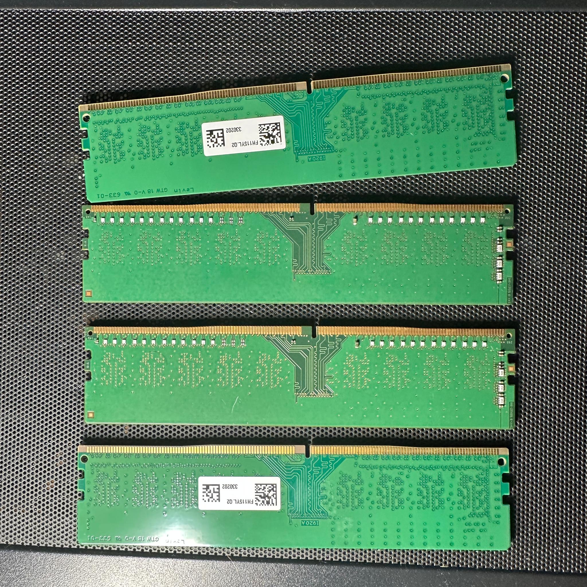 16GB DDR4 (4x4GB) 2133 MHZ