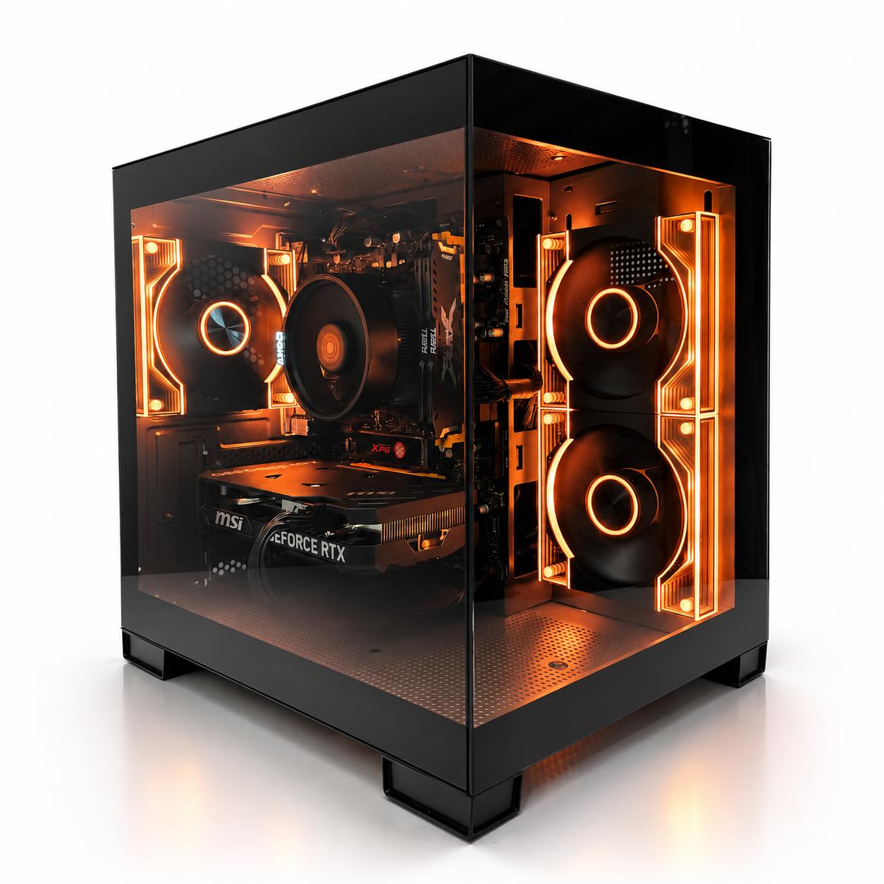 CUBEX HIGH FPS GAMING PC | Ryzen 5 3500 | RTX 4060 8GB | 16GB RAM | 512GB NVMe