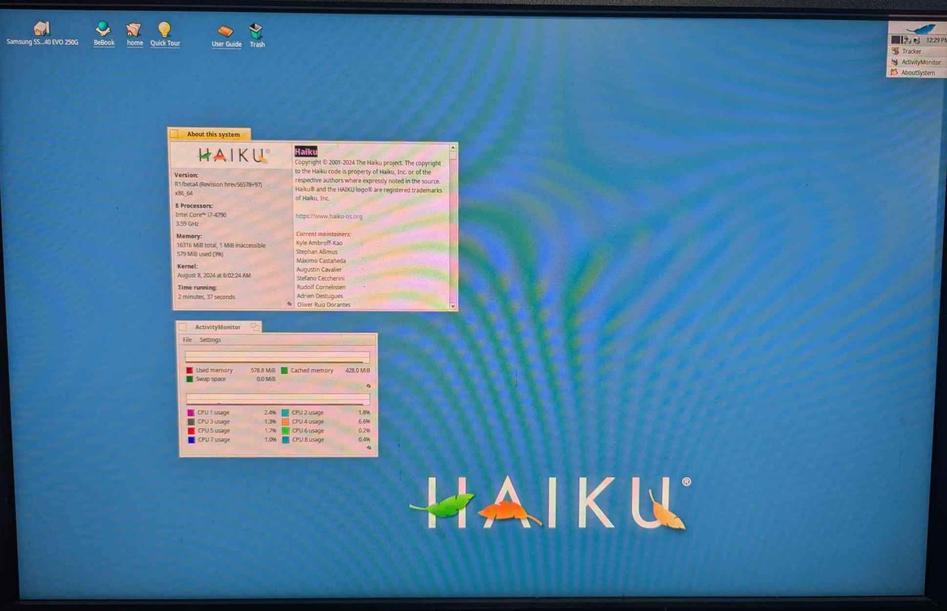 UCW Ready to Play "Where's The Beef?" HaikuOS Lenovo build. (i7-4790 + WX 2100) Free Ship!