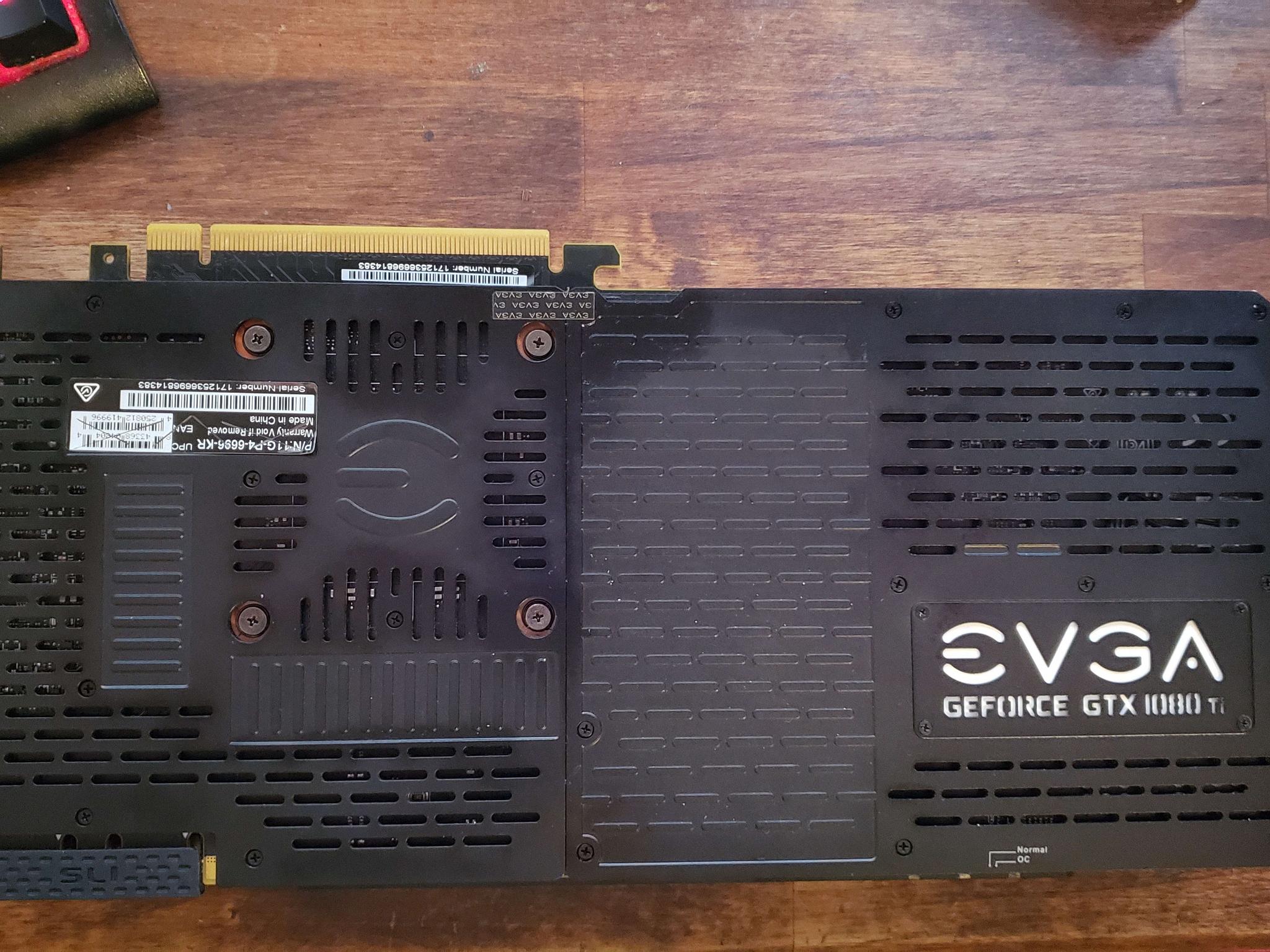 Evga GTX 1080 Ti FTW3 11gb graphics card