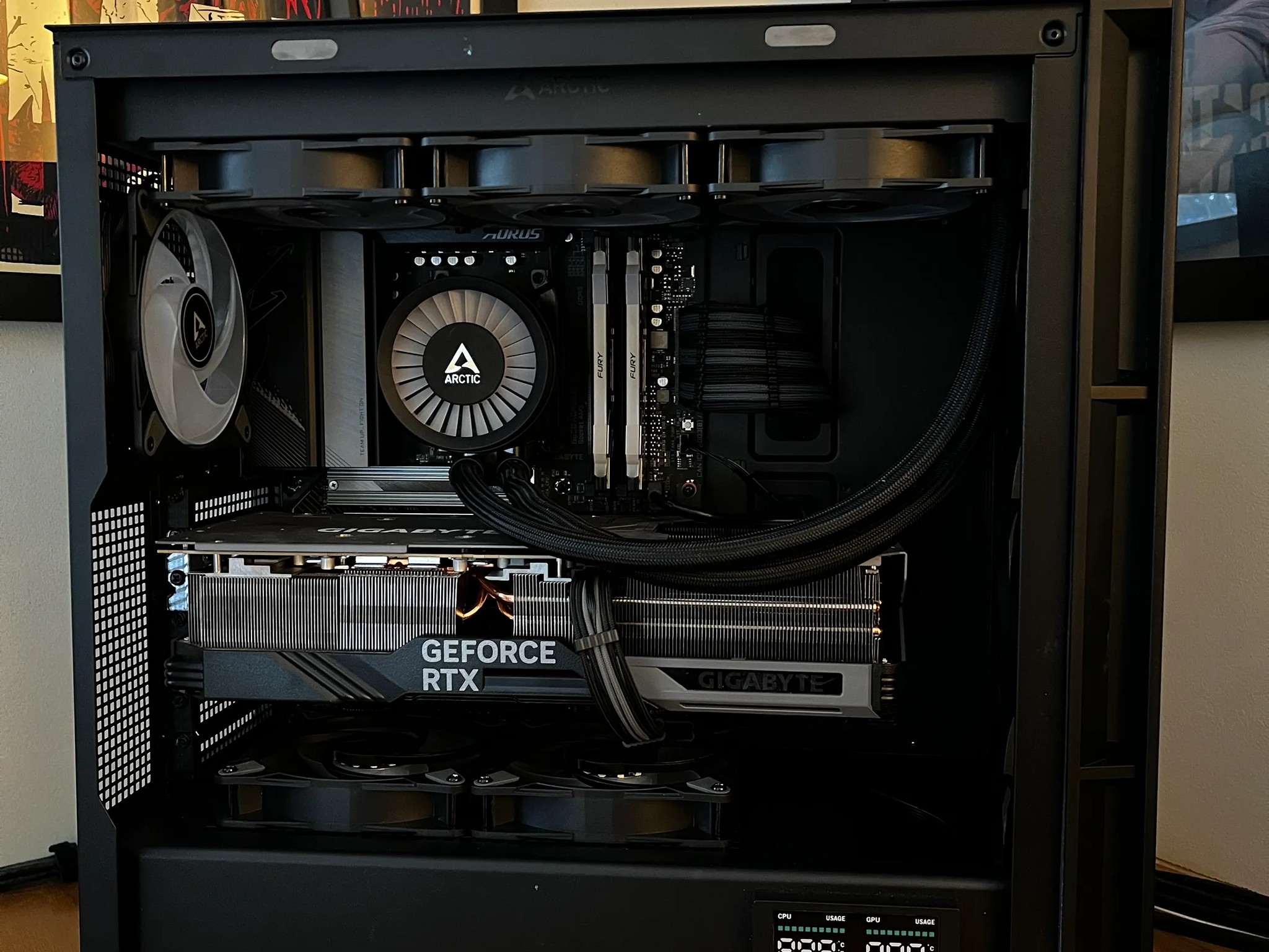 Black Jaguar - RTX 4080 | Ryzen 7 7800X3D | 32GB @6000MT/sec | 4TB NVME total storage | 1000W PSU