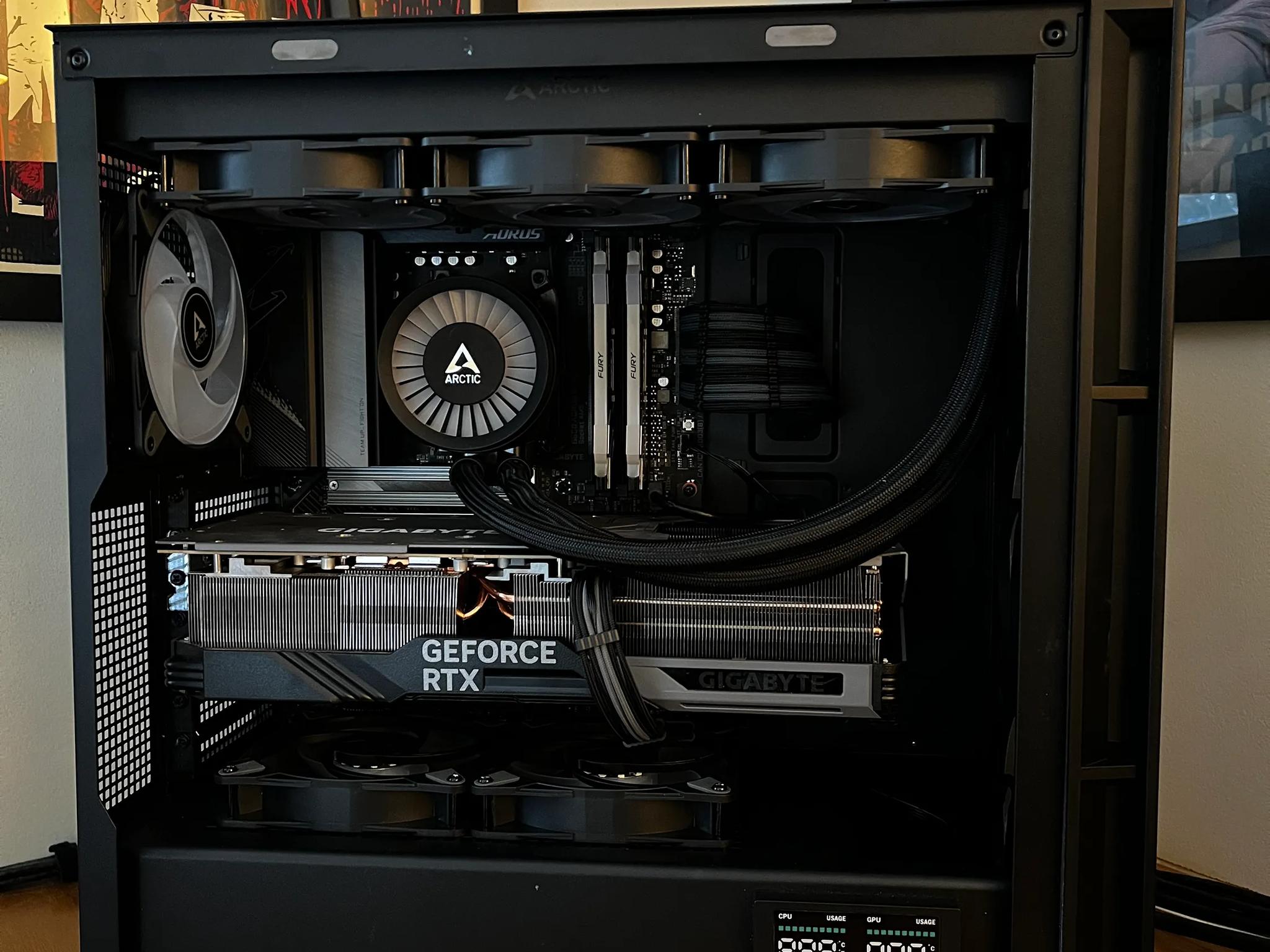 Black Jaguar - RTX 4080 | Ryzen 7 7800X3D | 32GB @6000MT/sec | 4TB NVME total storage | 1000W PSU