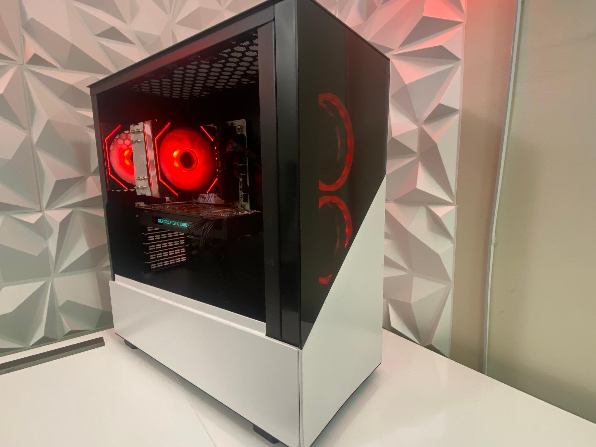 🎅🎅 White Elite Build – Ryzen 5 3600 + GTX 1080 Ti 11GB | 1080p/1440p High FPS Ready