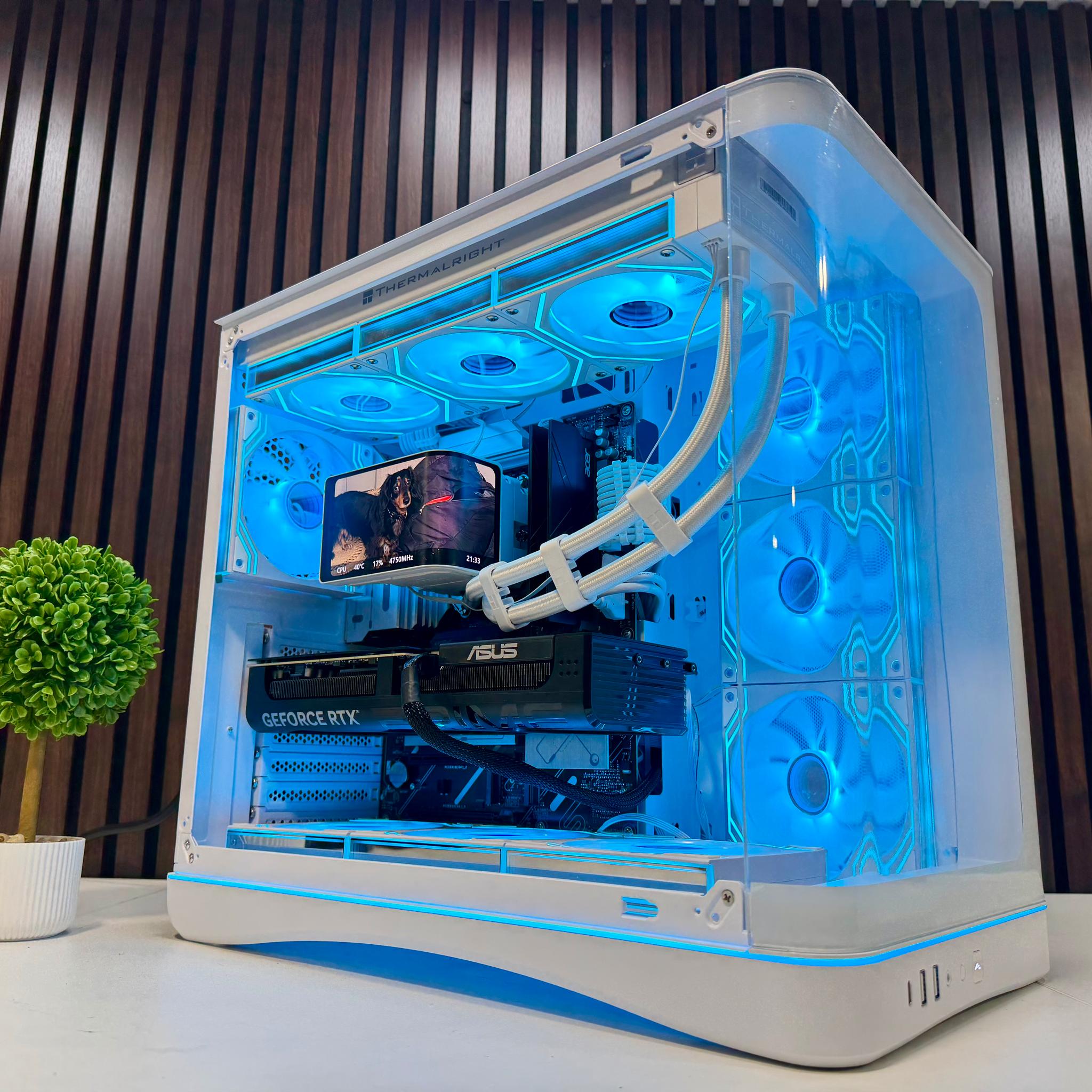 RTX 5080 | Ryzen 9800X3D | 32GB DDR5 | 2TB M.2 | 1000 Watt Gold PSU | LCD AIO