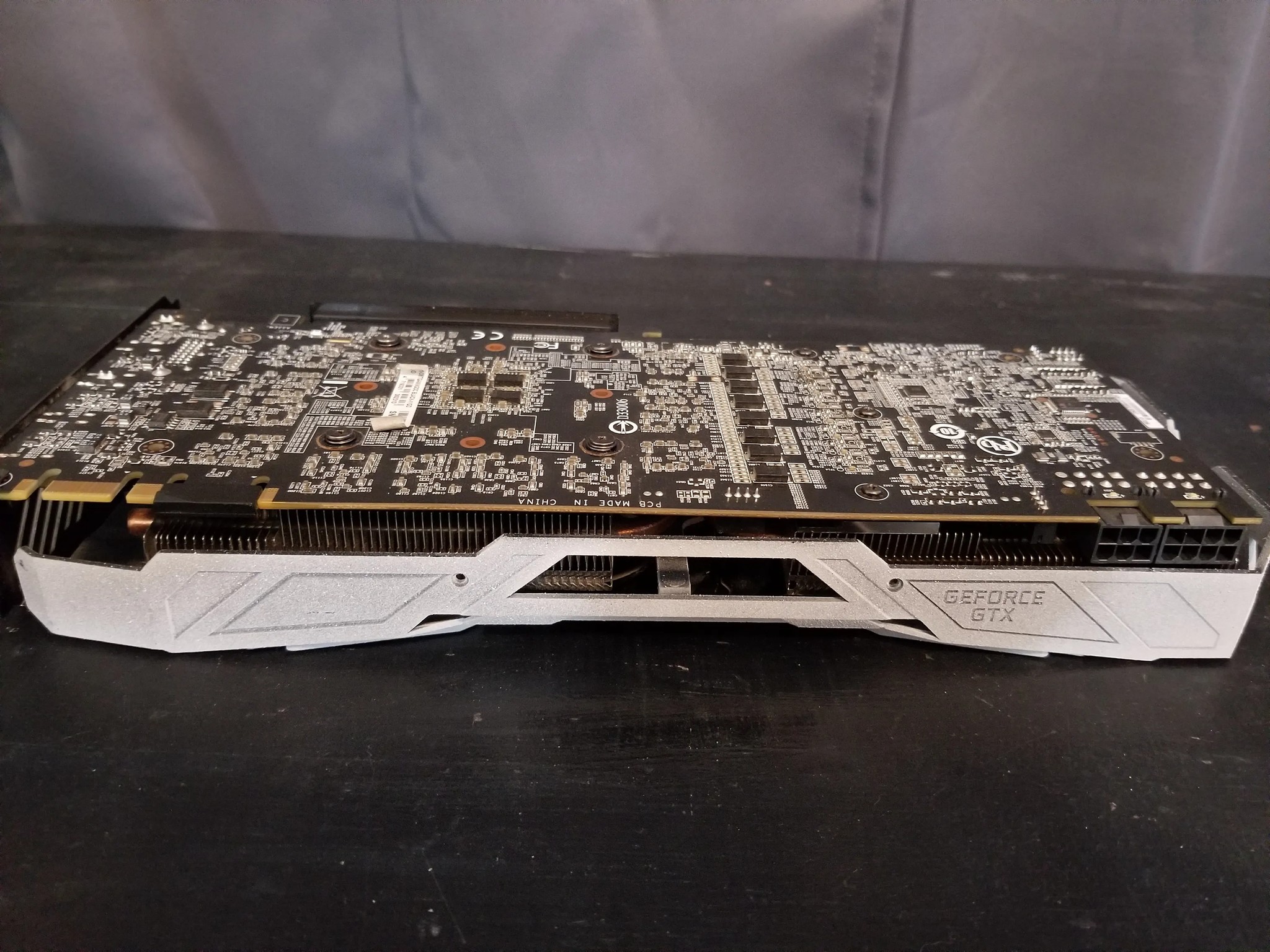 gtx 1080ti 11gb. custom painted white.