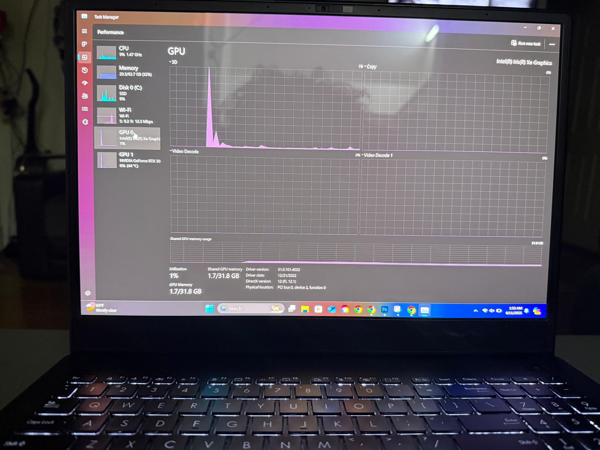 4k OLED ProArt Studiobook 16 I7 (12th Gen RTX 3060)