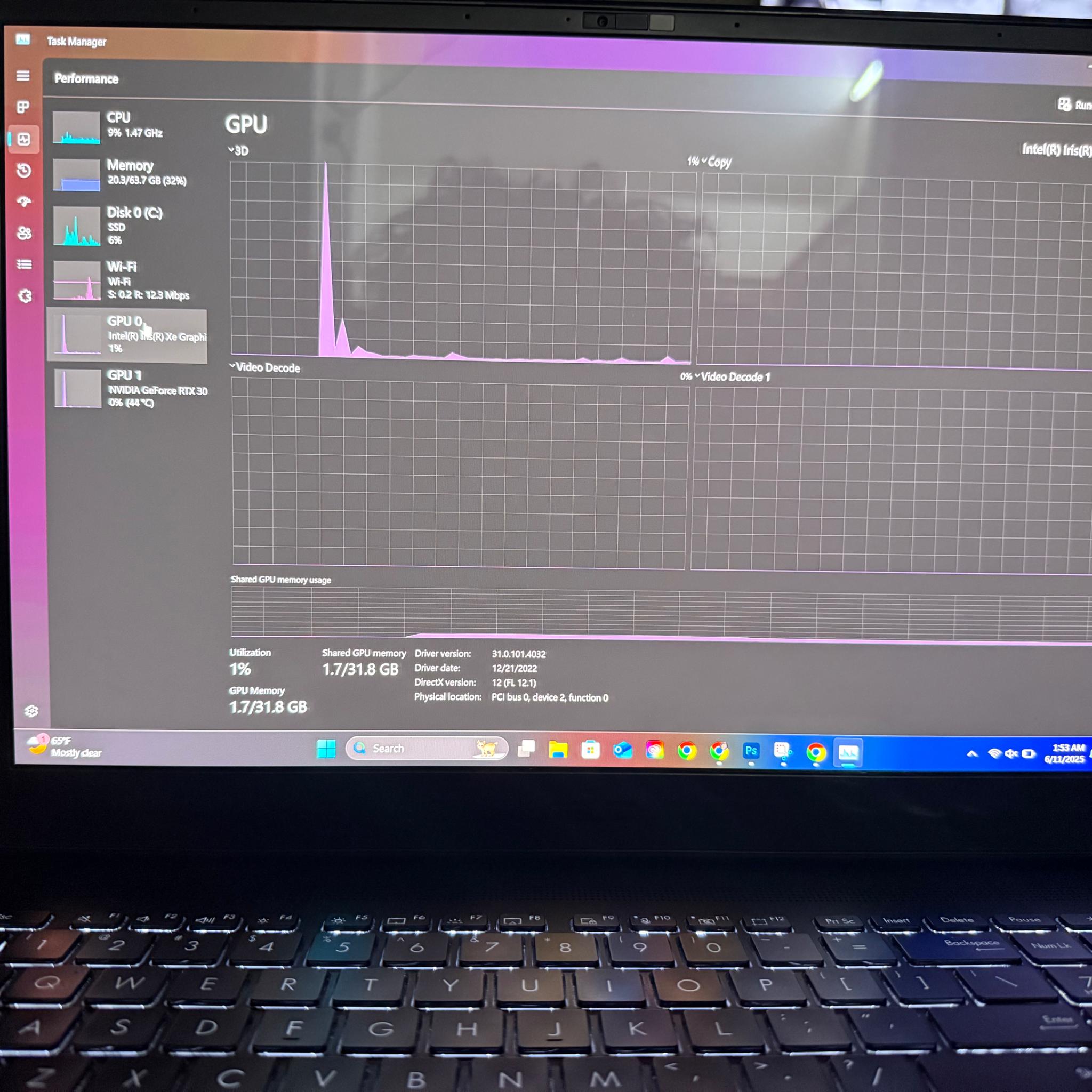 4k OLED ProArt Studiobook 16 I7 (12th Gen RTX 3060)