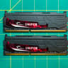 G.Skill Sniper X 16GB (2x8GB) DDR3 1866Mhz CL9 RAM Black