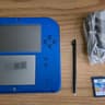CUSTOM RENEWED Nintendo 2DS Blue/Black Handheld Console w/Multiple Games