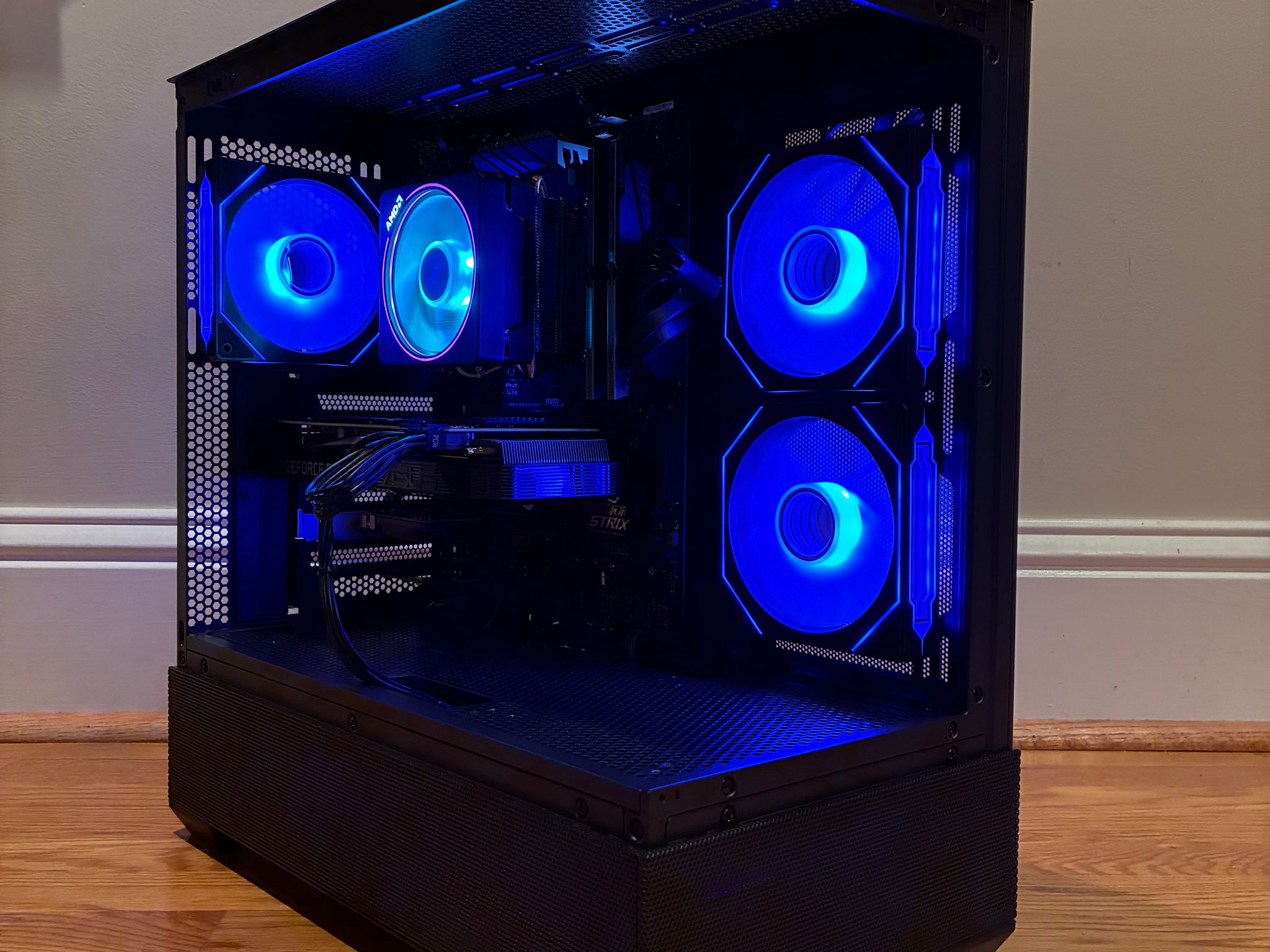 RTX 3060 Ti R7 2700X CUSTOM GAMING PC 16GB DDR4 1TB SSD WIFI 6E BLUETOOTH WINDOWS 10/11