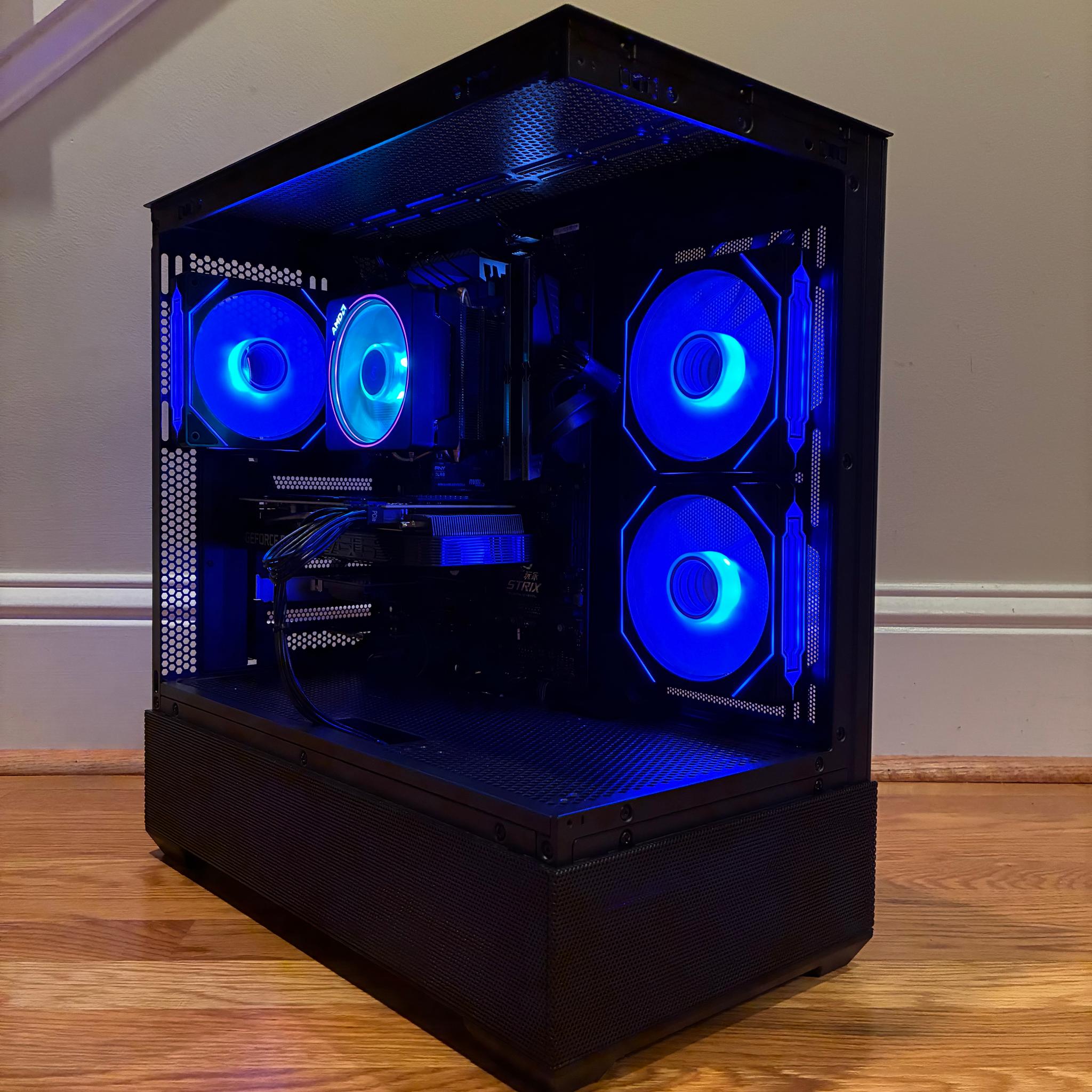 RTX 3060 Ti R7 2700X CUSTOM GAMING PC 16GB DDR4 1TB SSD WIFI 6E BLUETOOTH WINDOWS 10/11