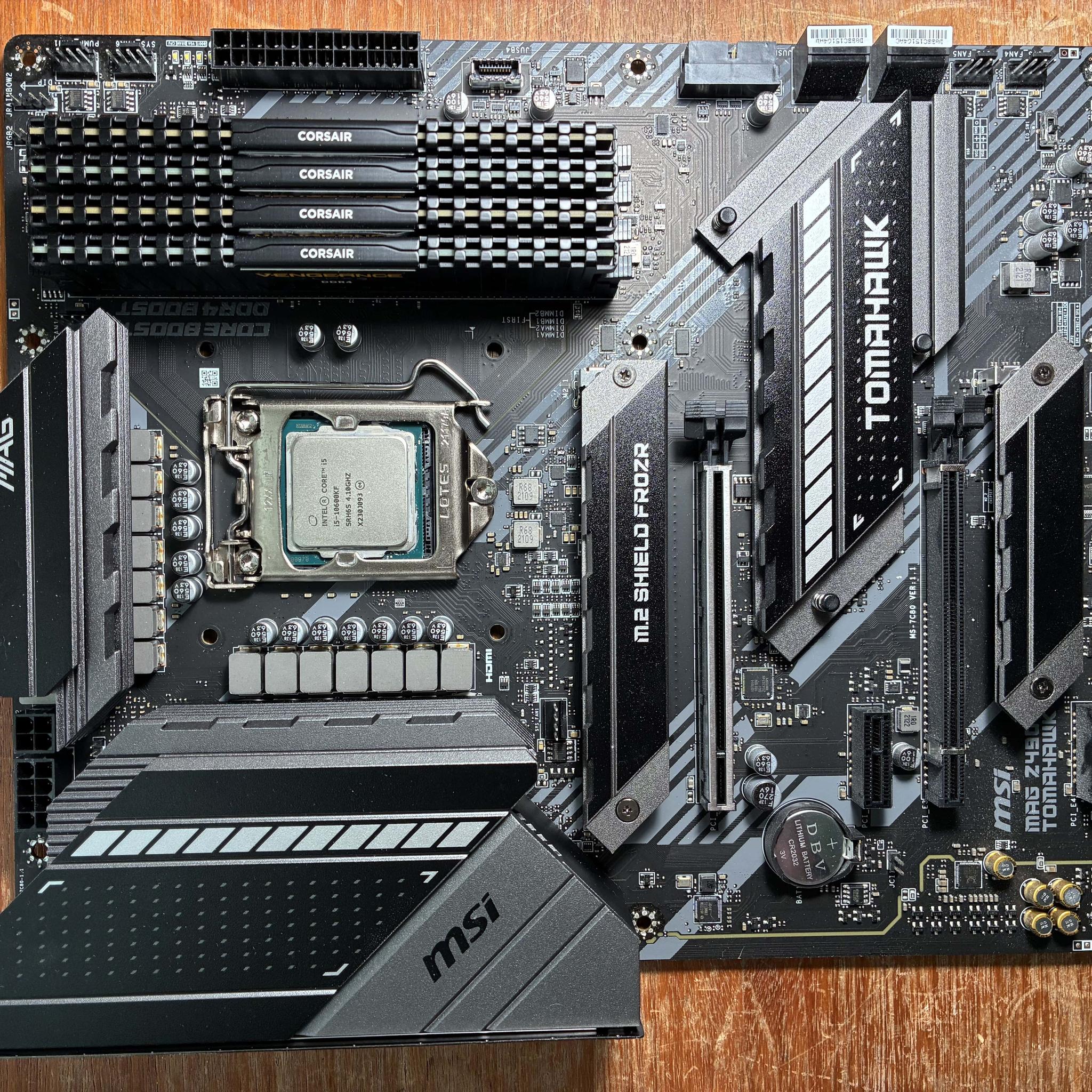 i5 10600KF, MSI Z490, 32GB DDR4