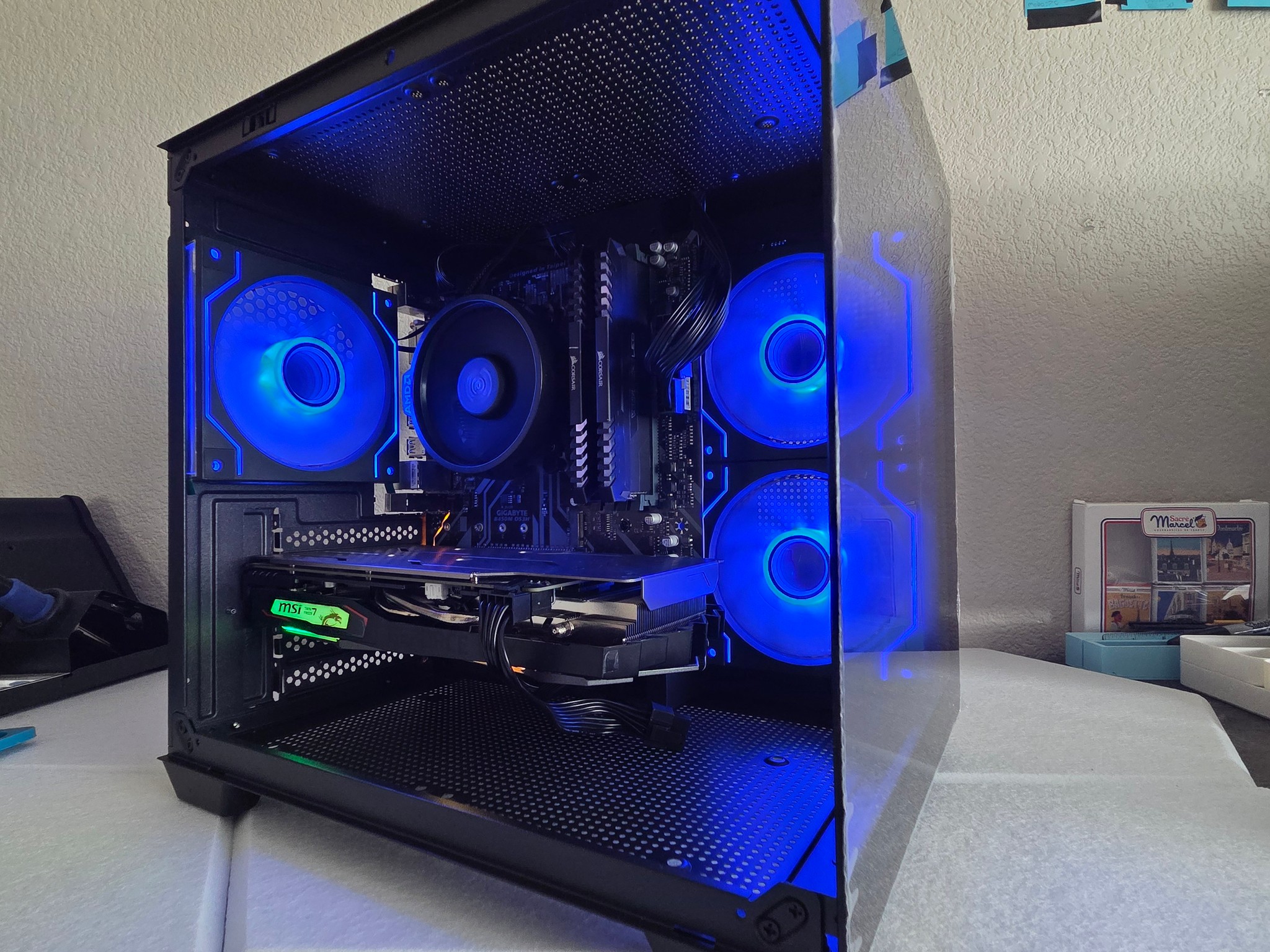 Black gaming pc (1660 SUPER)RGB🖤⬛💻WIFI