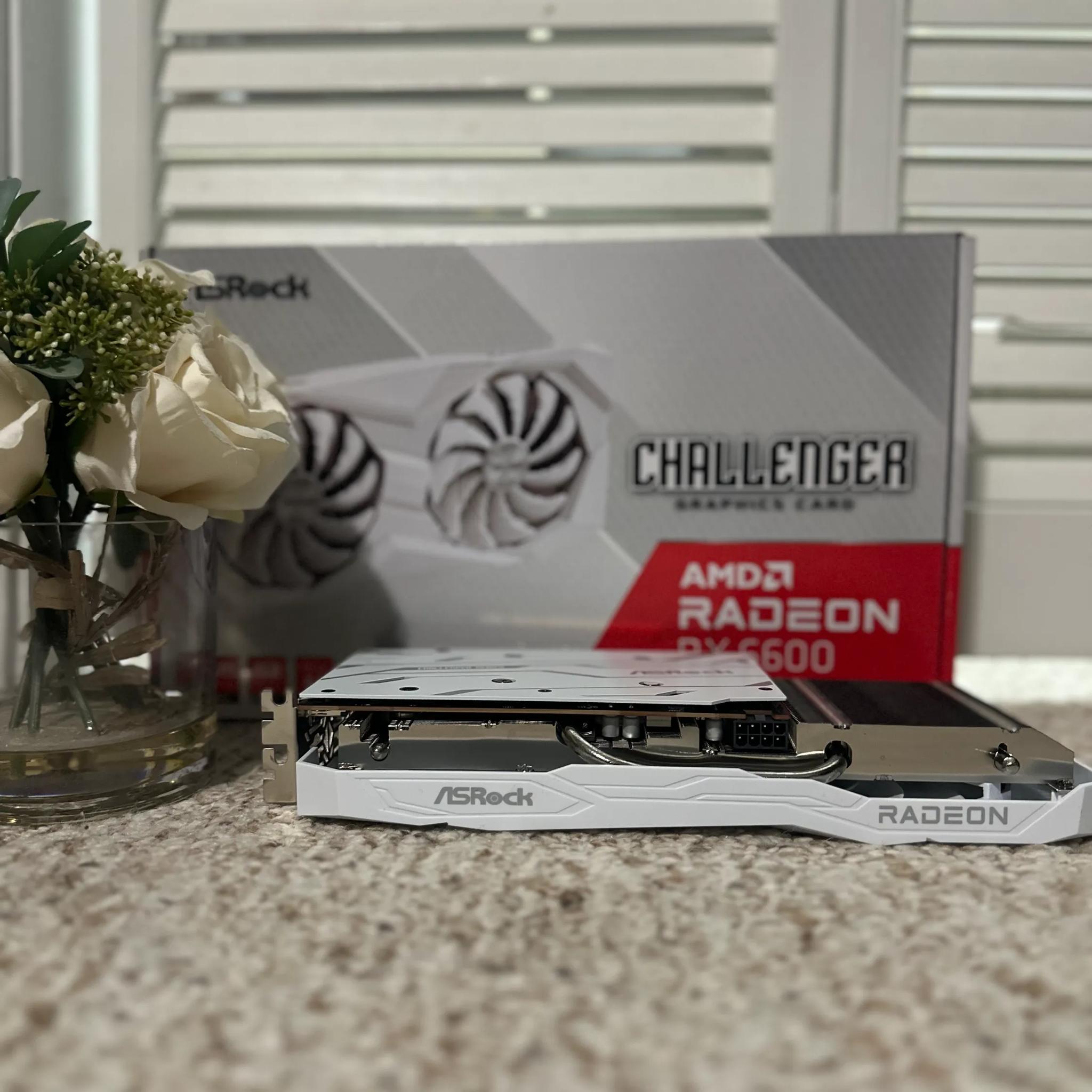 AMD Radeon RX 6600 8GB Graphics Card – High-Performance 1080p Gaming & Content Creation GPU