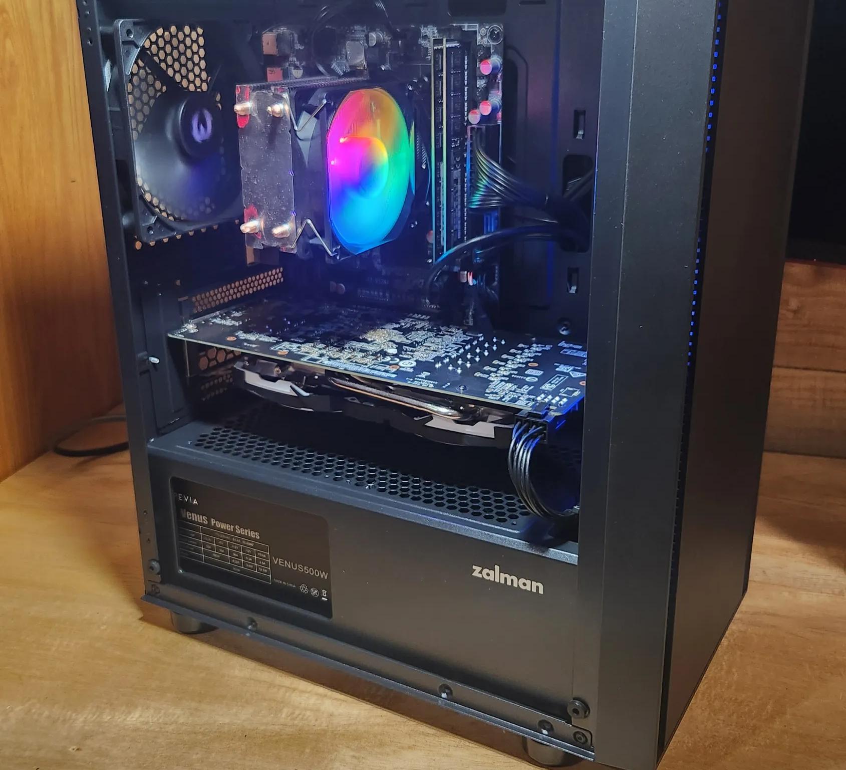 BUDGET GAMING PC i7, RX 580 8GB, 16GB RAM, 256GB SSD