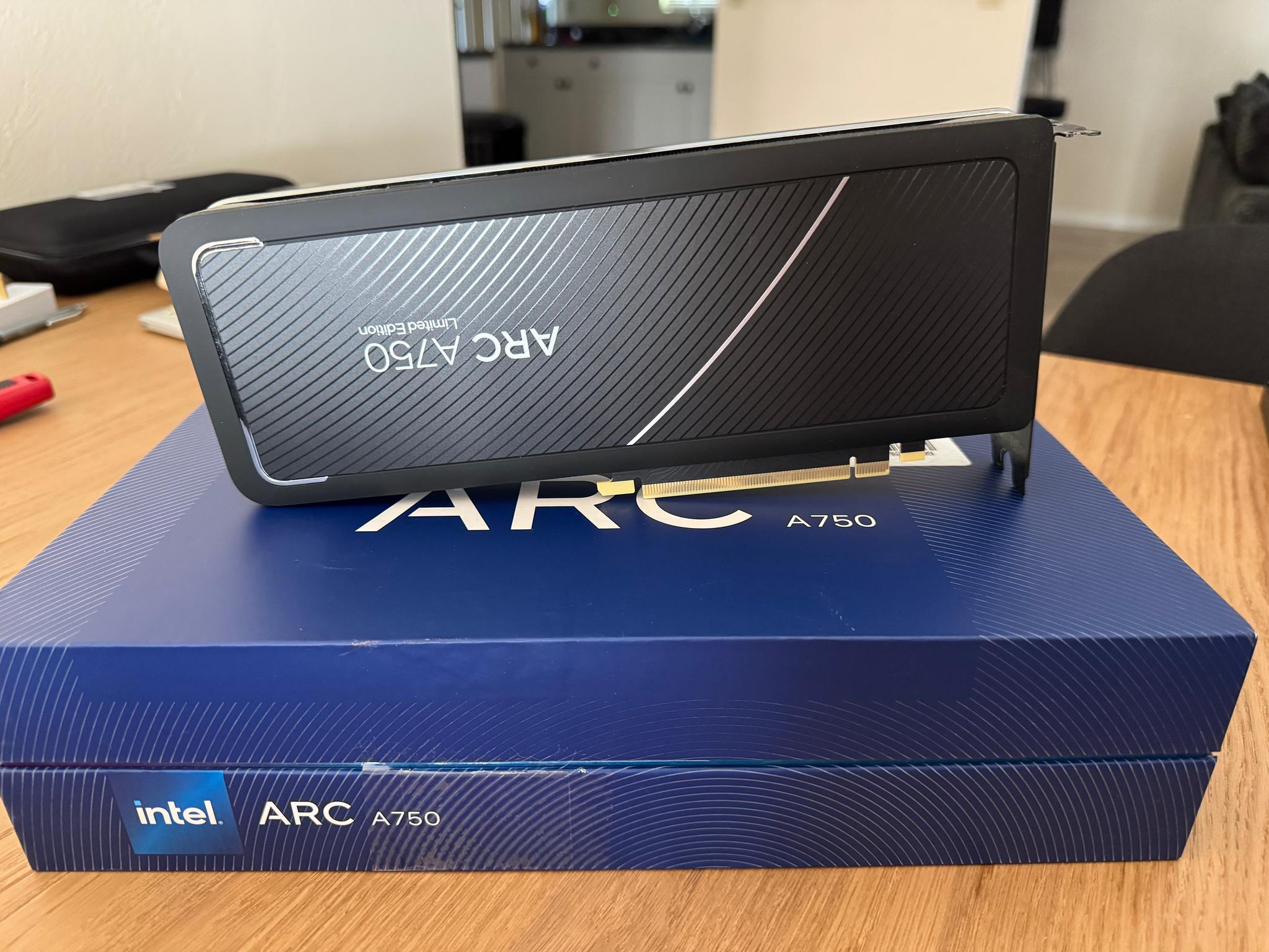 Intel Arc a750