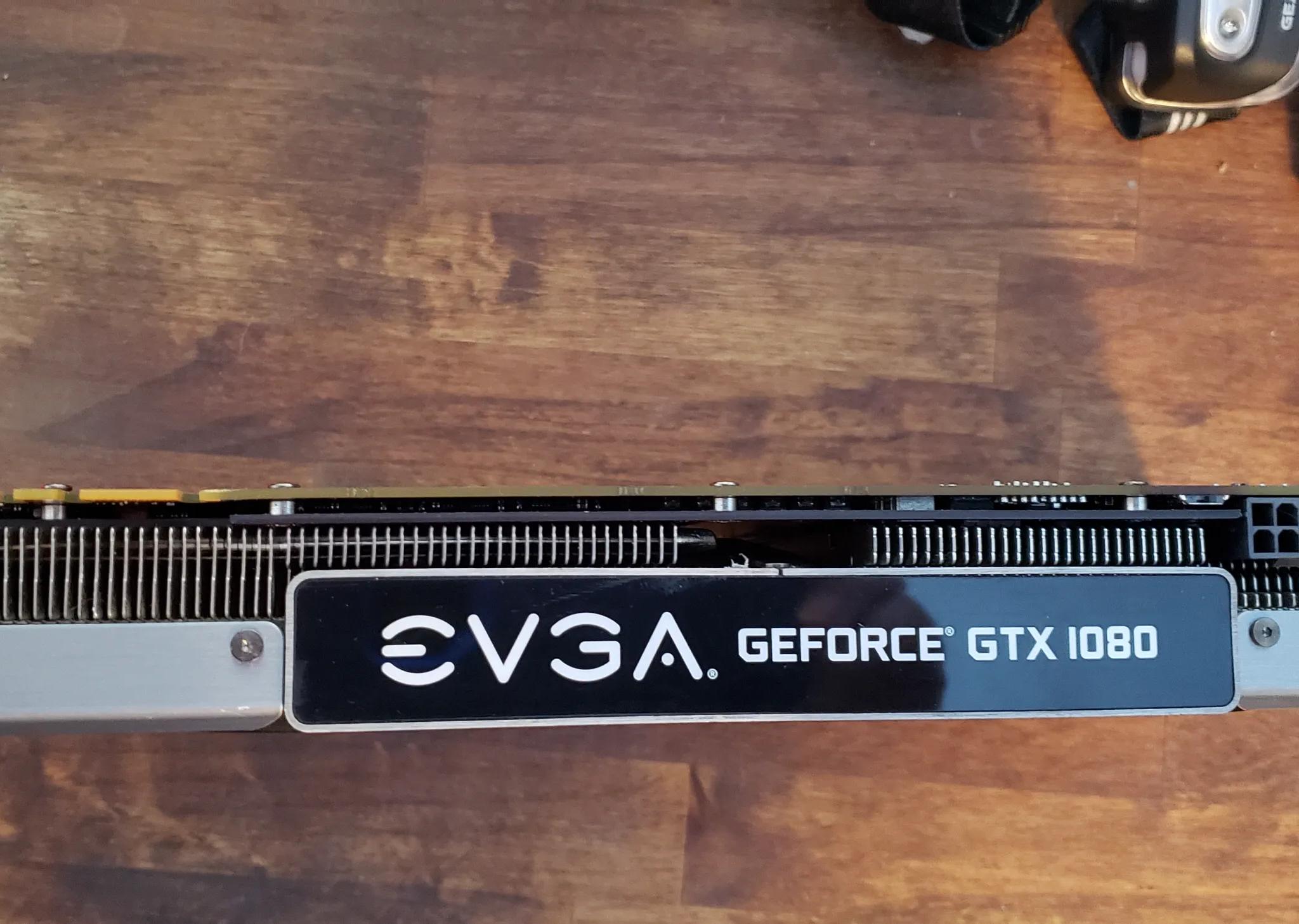 EVGA GTX 1080 graphics card