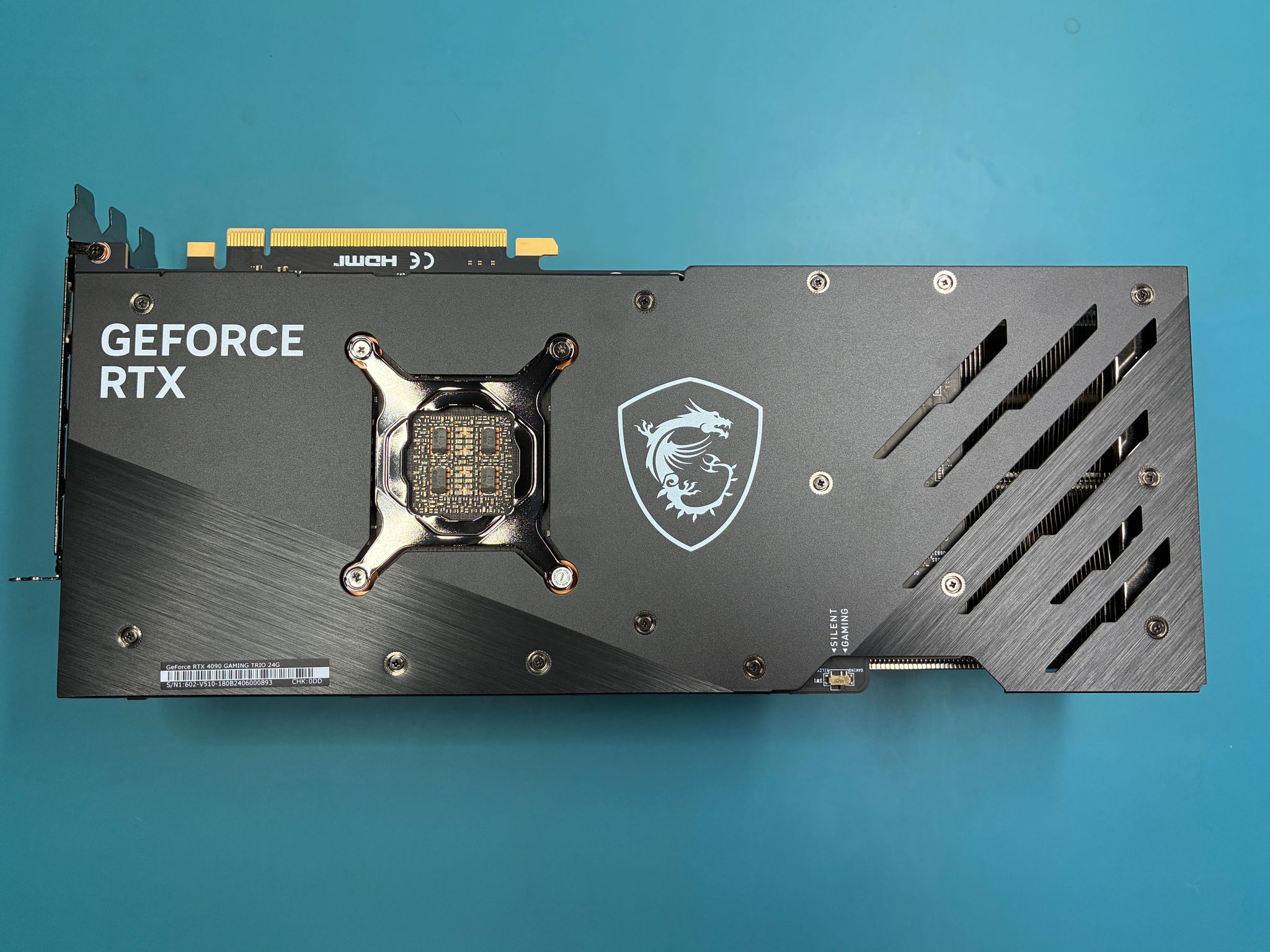 MSI GeForce RTX™ 4090 Gaming Trio 24GB VRAM (GPU)
