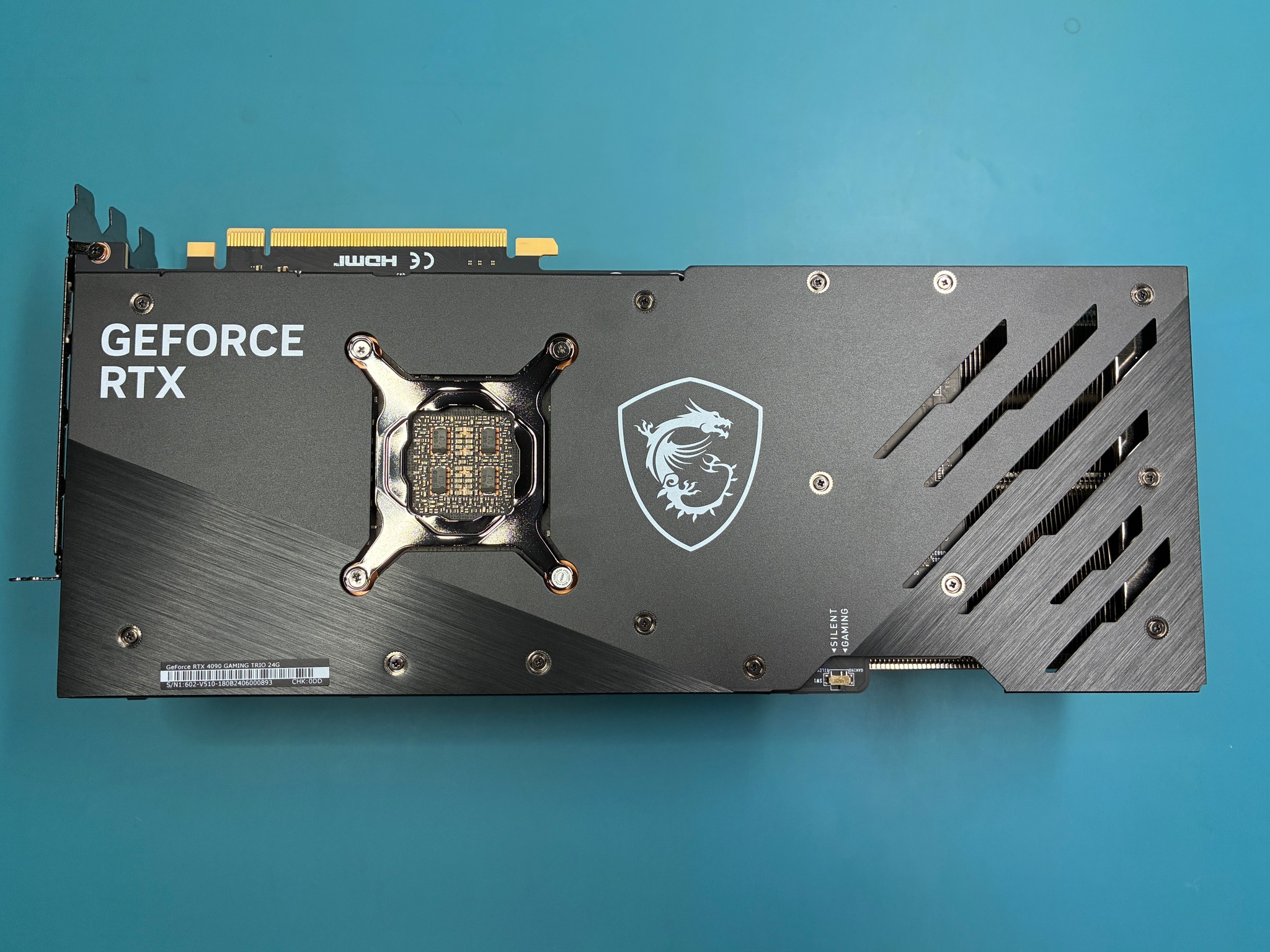 MSI GeForce RTX™ 4090 Gaming X Trio 24GB VRAM (GPU)