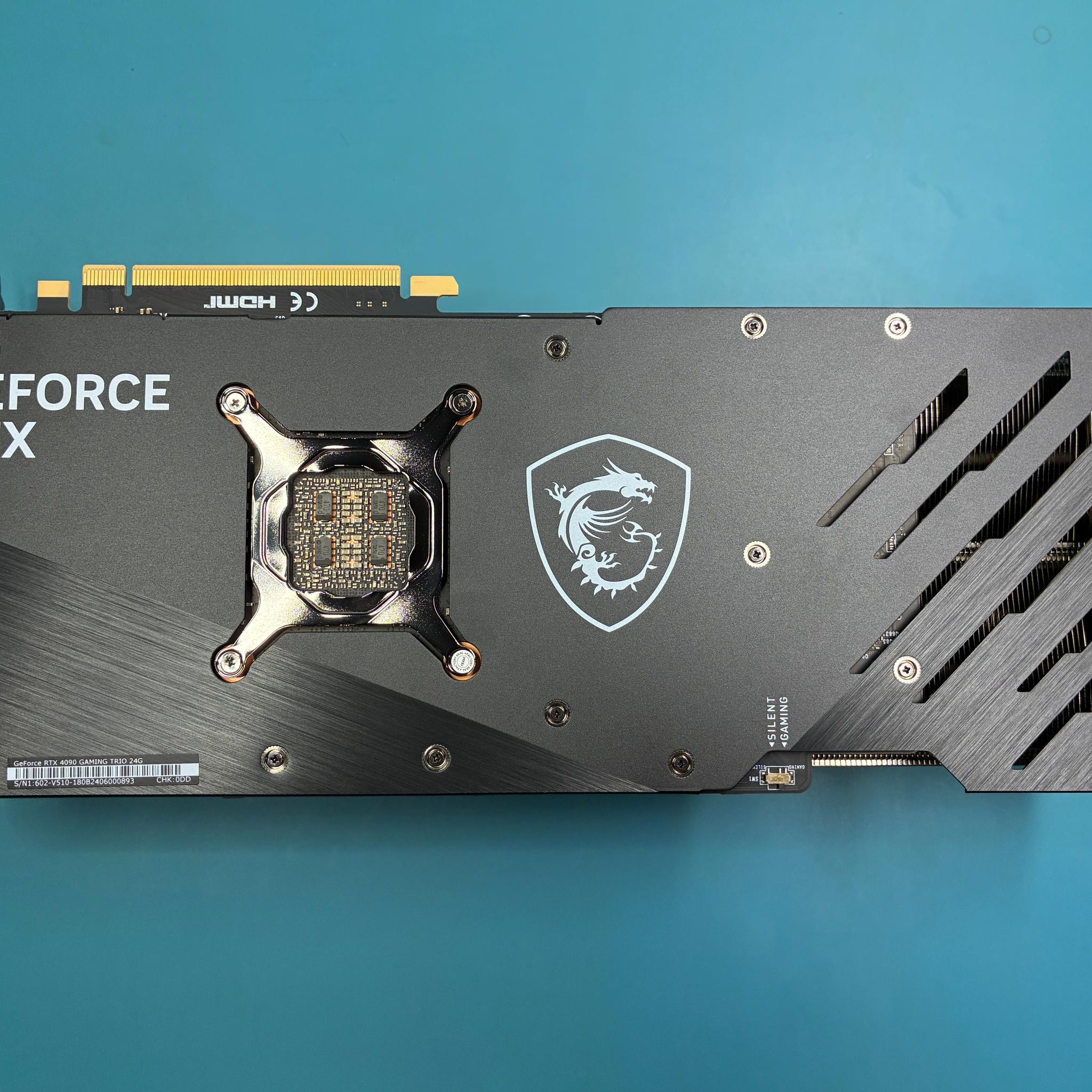 MSI GeForce RTX™ 4090 Gaming X Trio 24GB VRAM (GPU)