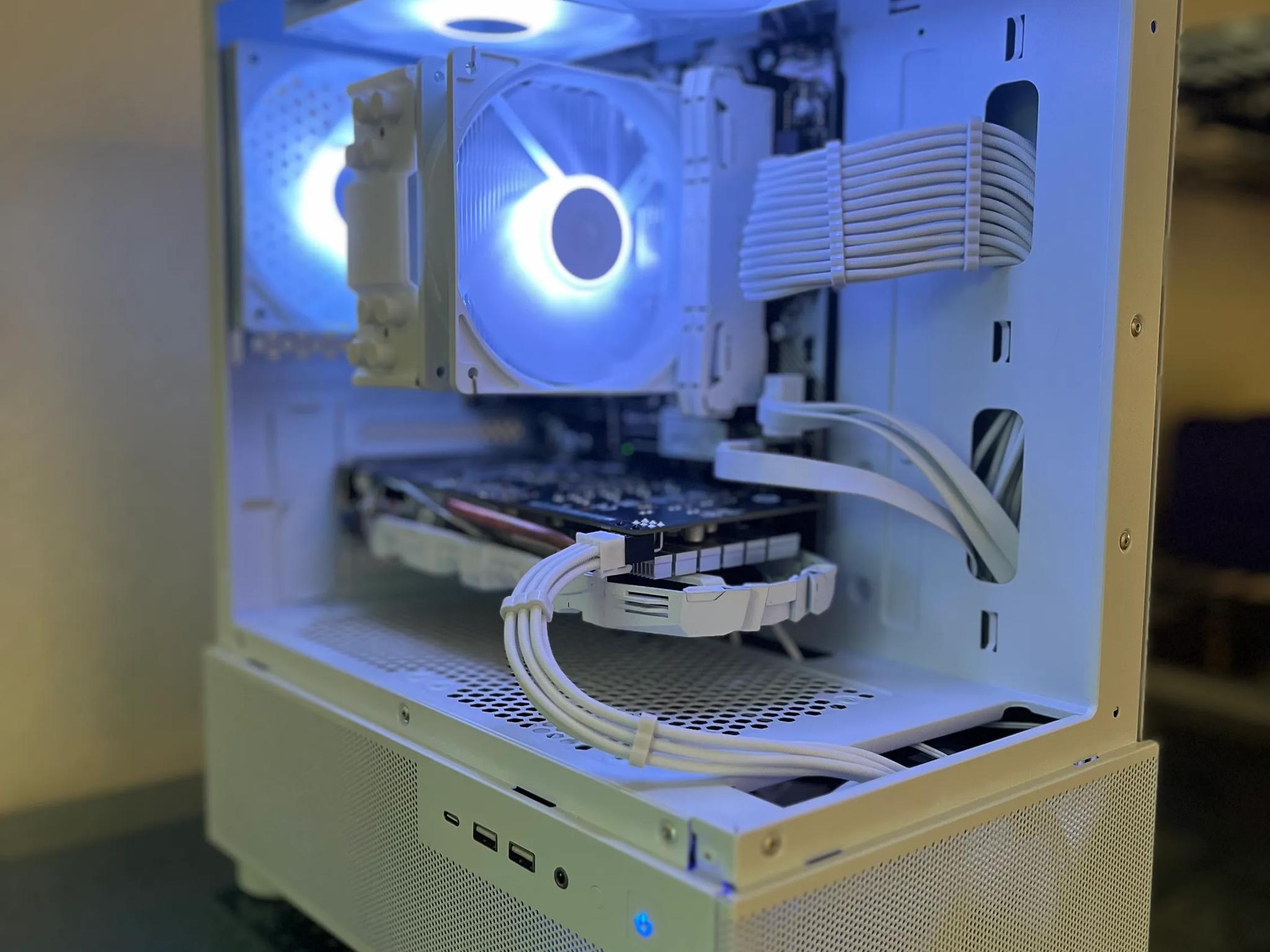 1080p White RGB Gaming PC (Ryzen 3 and GTX 1060 6GB)