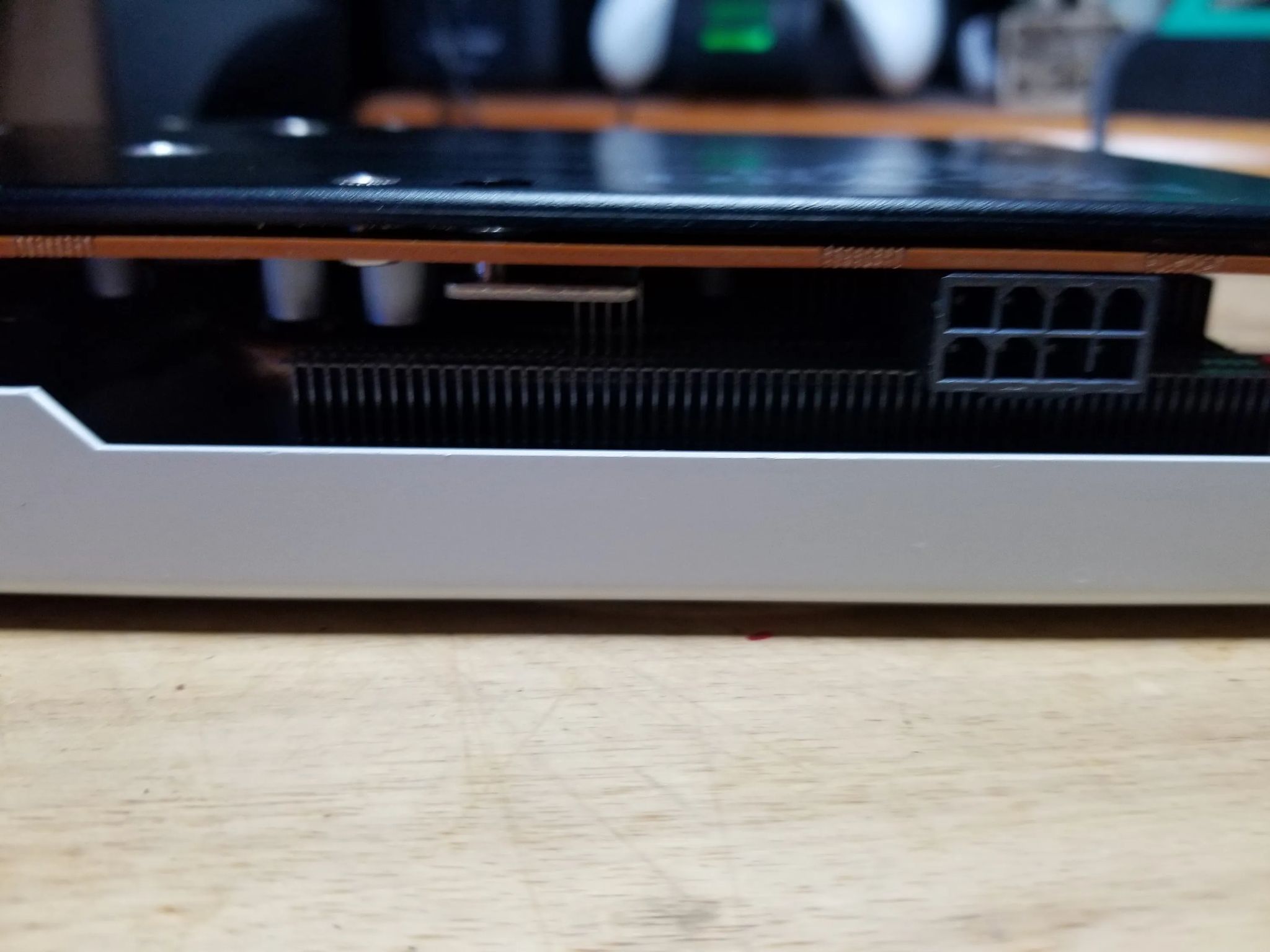 Sale!!!  CUSTOM WHITE  PowerColor Red Dragon Radeon™ AXRX 5600 XT 6GBD6-3DHR/OC