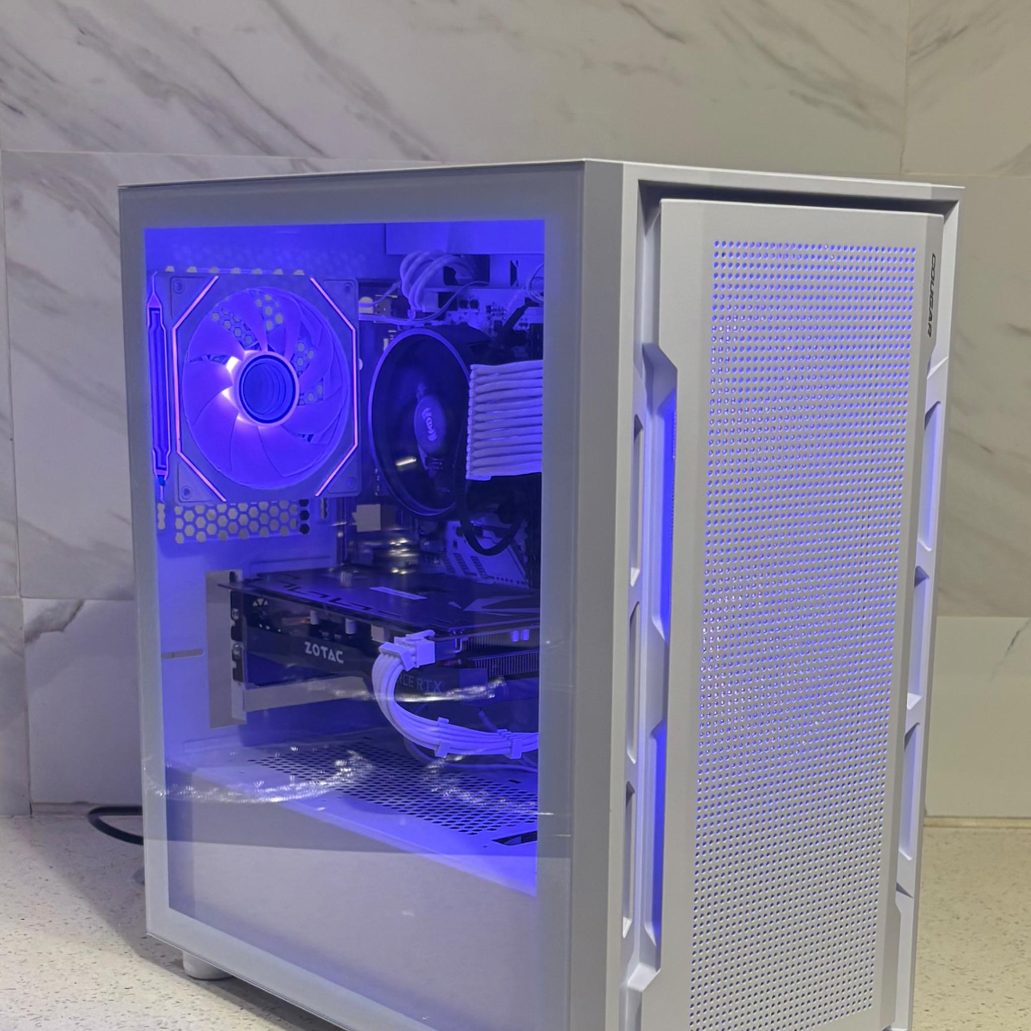 Great White ⚪️ RTX 2060 | Ryzen 5 | 16GB | Gaming Pc