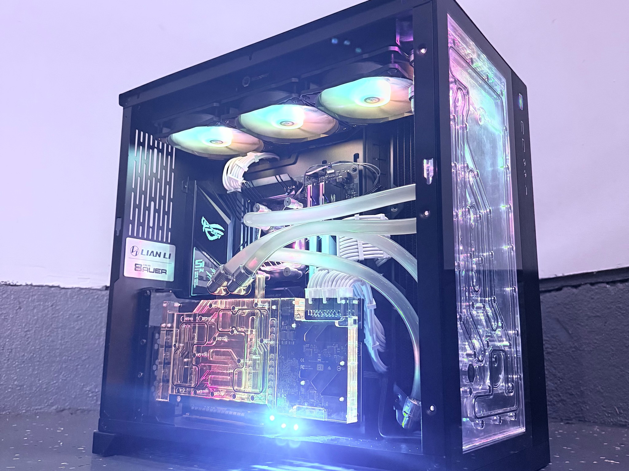 💧"Liquid Nebula"🌈| 4k Gaming | Ryzen 9 5900X | RTX 3080 Ti | 32GB Ram | 1TB NVMe | Free Shipping