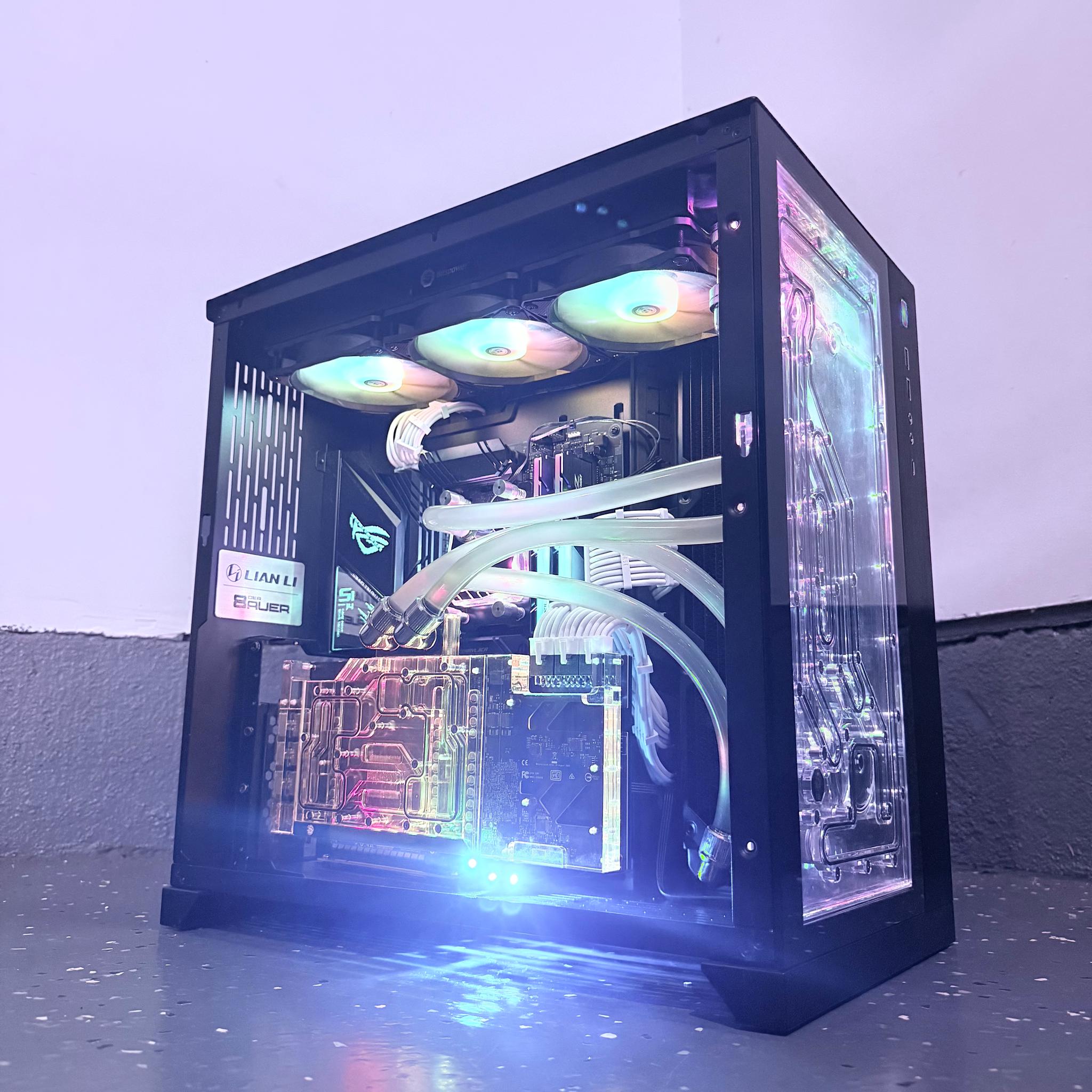 💧"Liquid Nebula"🌈| 4k Gaming | Ryzen 9 5900X | RTX 3080 Ti | 32GB Ram | 1TB NVMe | Free Shipping