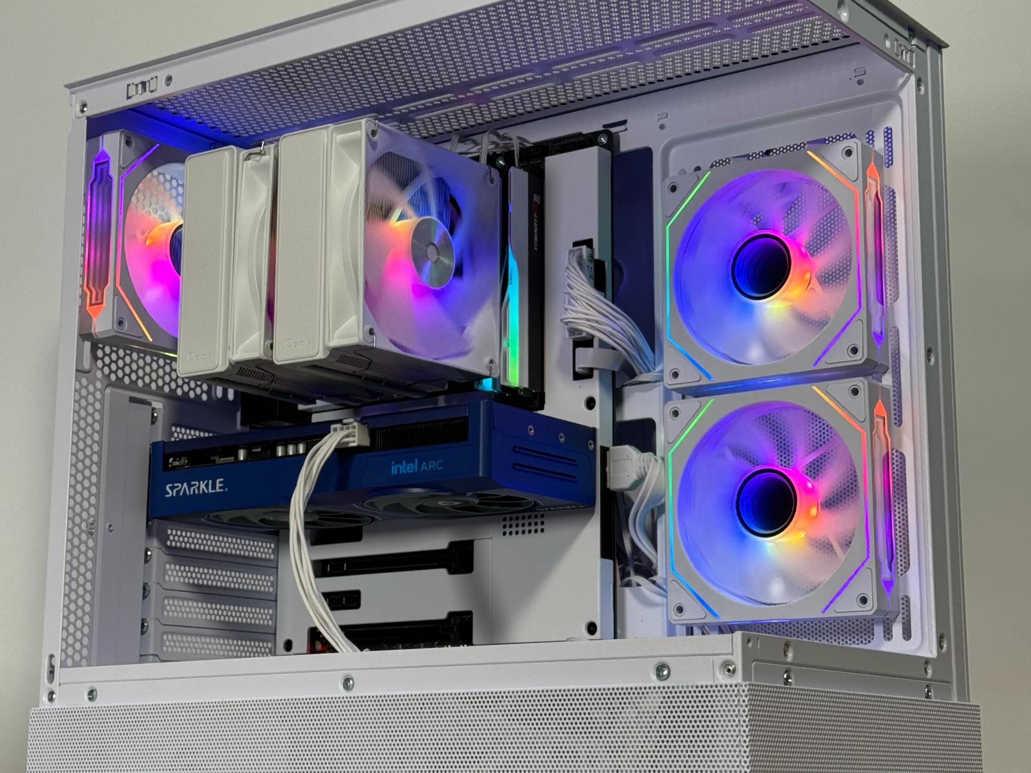 Intel ARC b570 Intel Core i5 14400f Gaming PC