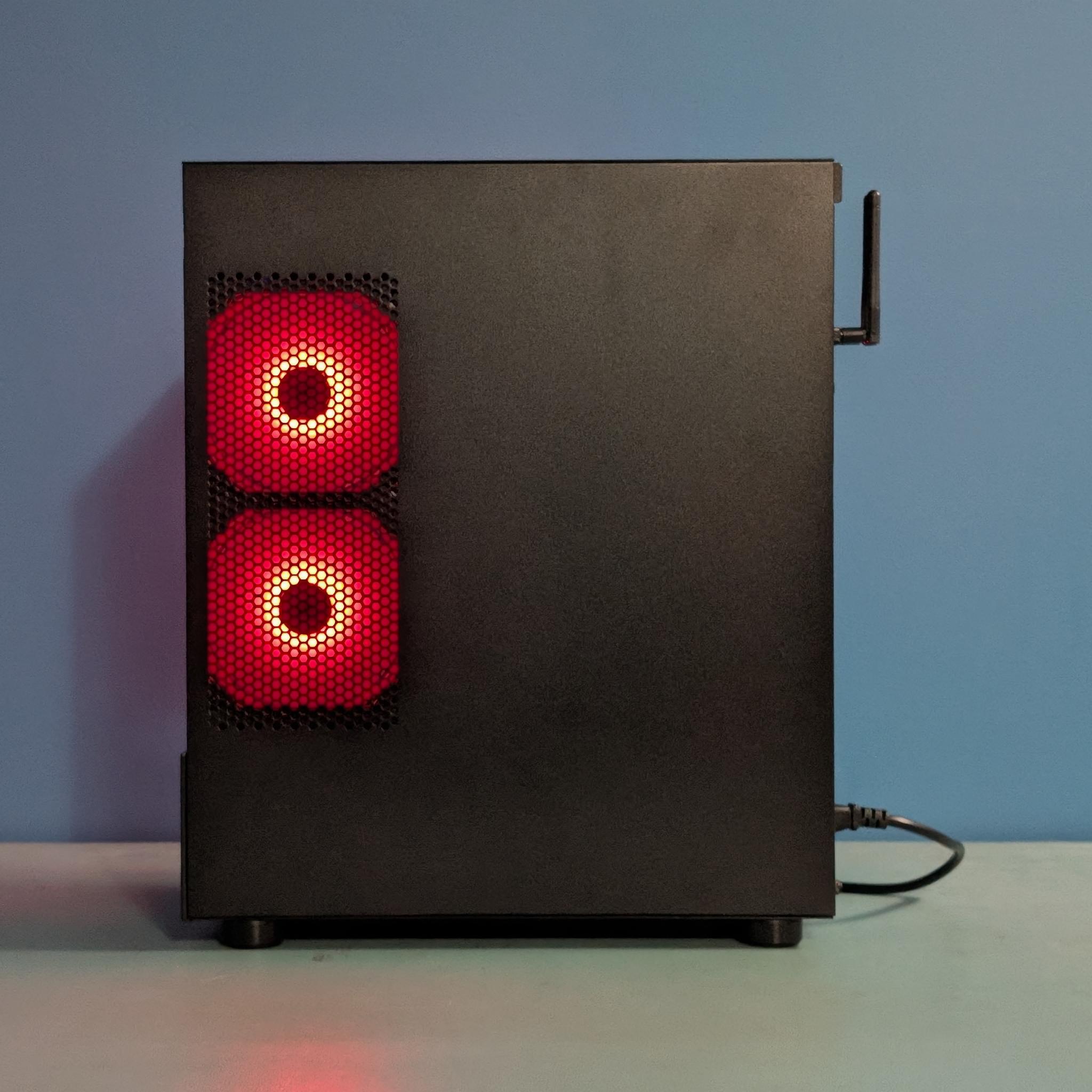High-FPS 1080p Gaming PC | RX 6600 | Ryzen 5 5500 | 16GB DDR4 | Clean RGB Build