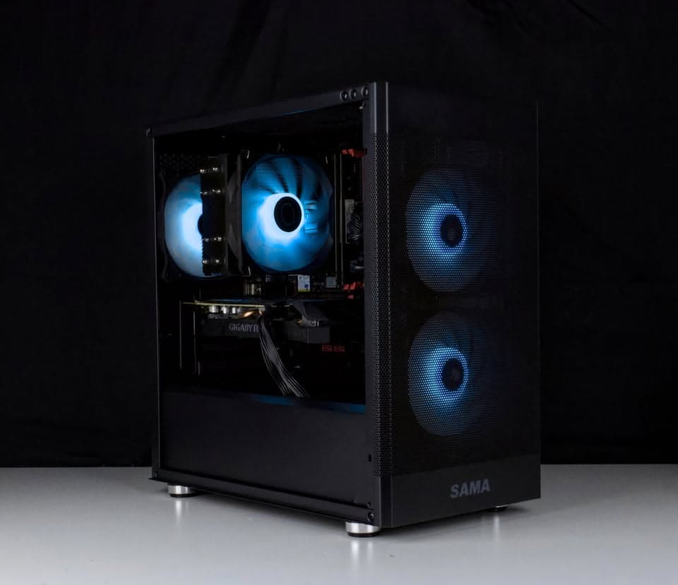 ⚫️🔴 Gaming PC – GTX 1660 TI, Ryzen 5 3500X, 16GB RAM, 512GB SSD - WiFi, BlueTooth 🔴⚫️