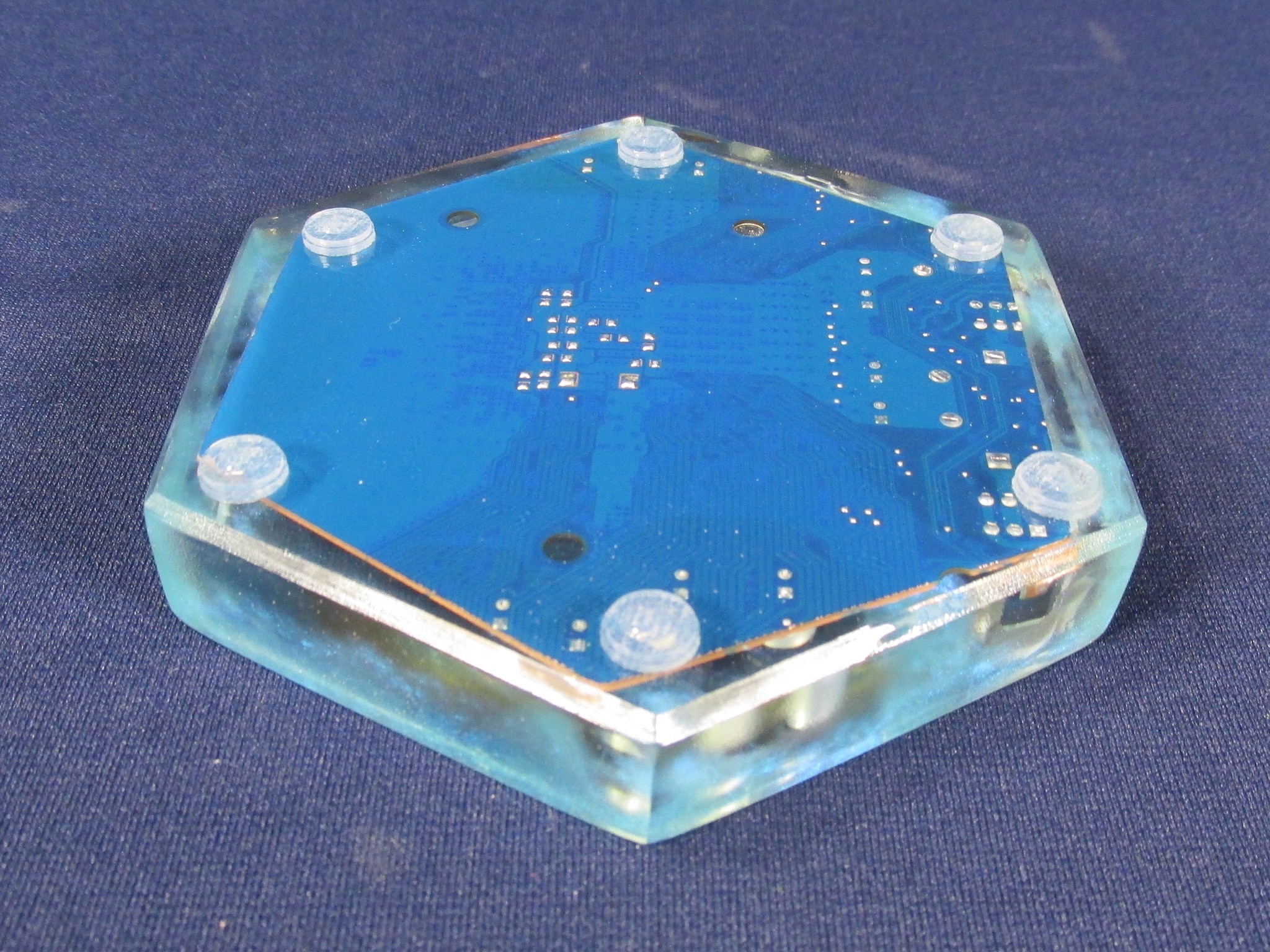 Handmade Clear Epoxy Resin Coaster With Intel Core i5-3470T (SR0RJ) & Motherboard