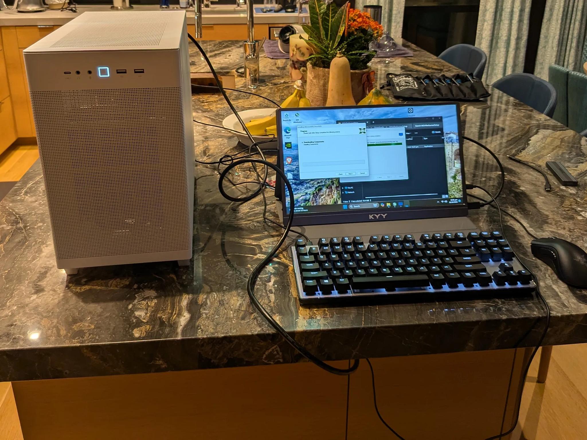 AMD Ryzen 5 7500F, RTX 4060, 32GB DDR5, 2TB SSD Gaming Computer Desktop PC