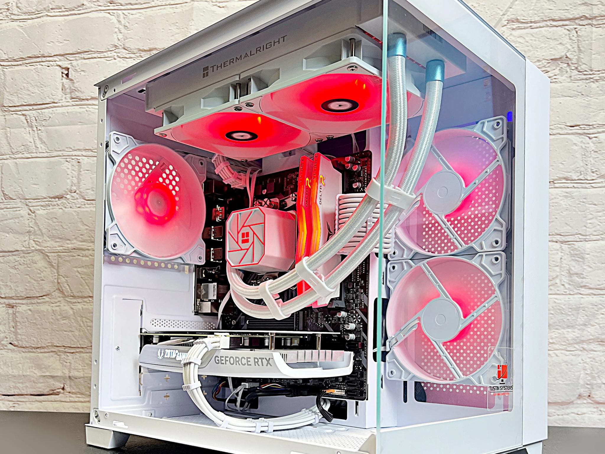 Liquid Cooled RTX 4060 Ryzen 5 5500 16GB RAM 1TB M.2 Gaming PC