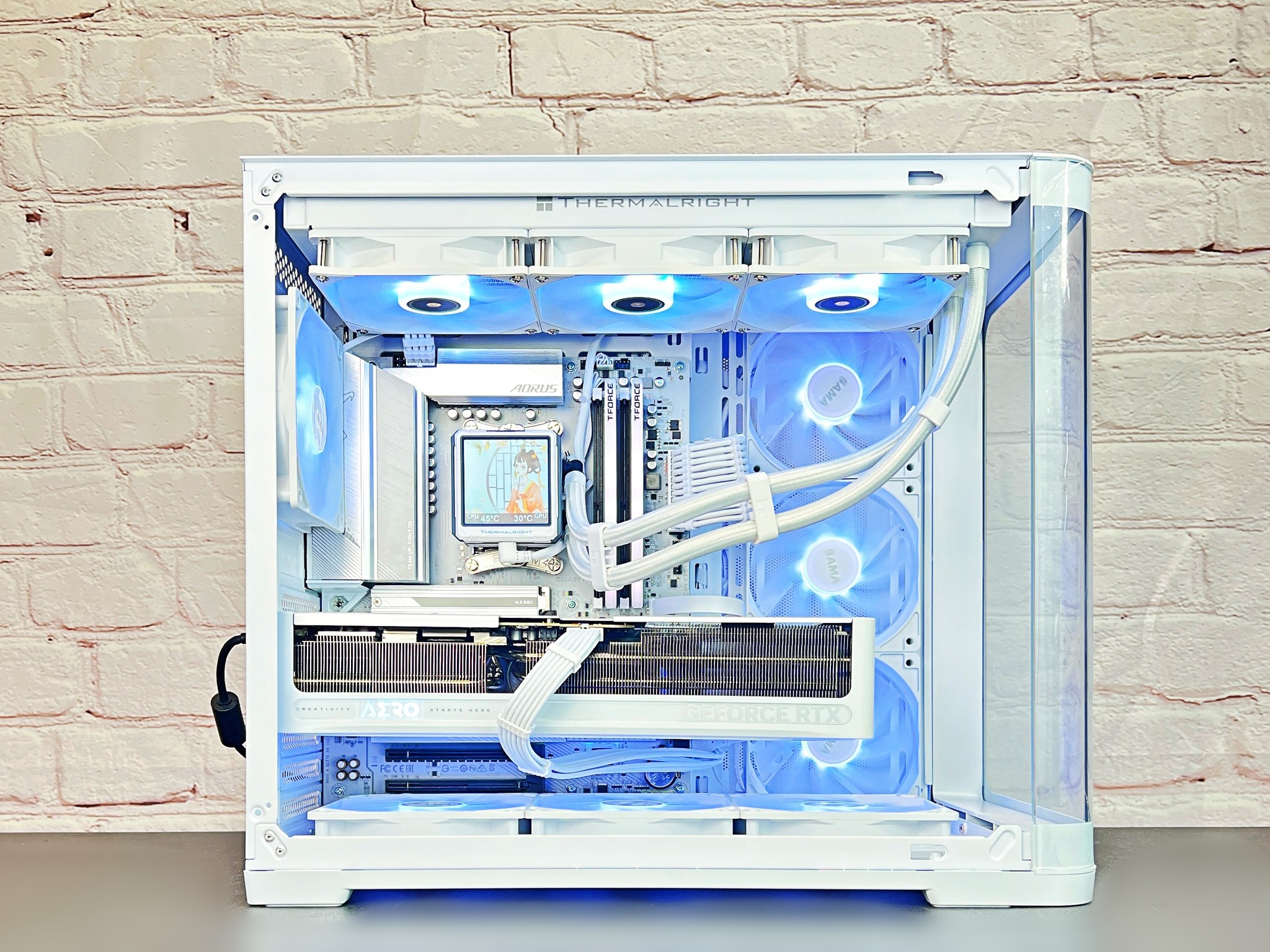 RTX 5070 TI AERO Ryzen 7 7800X3D 32GB DDR5 RAM 2TB SSD M.2 WIN 11 PRO Gaming PC 🤯