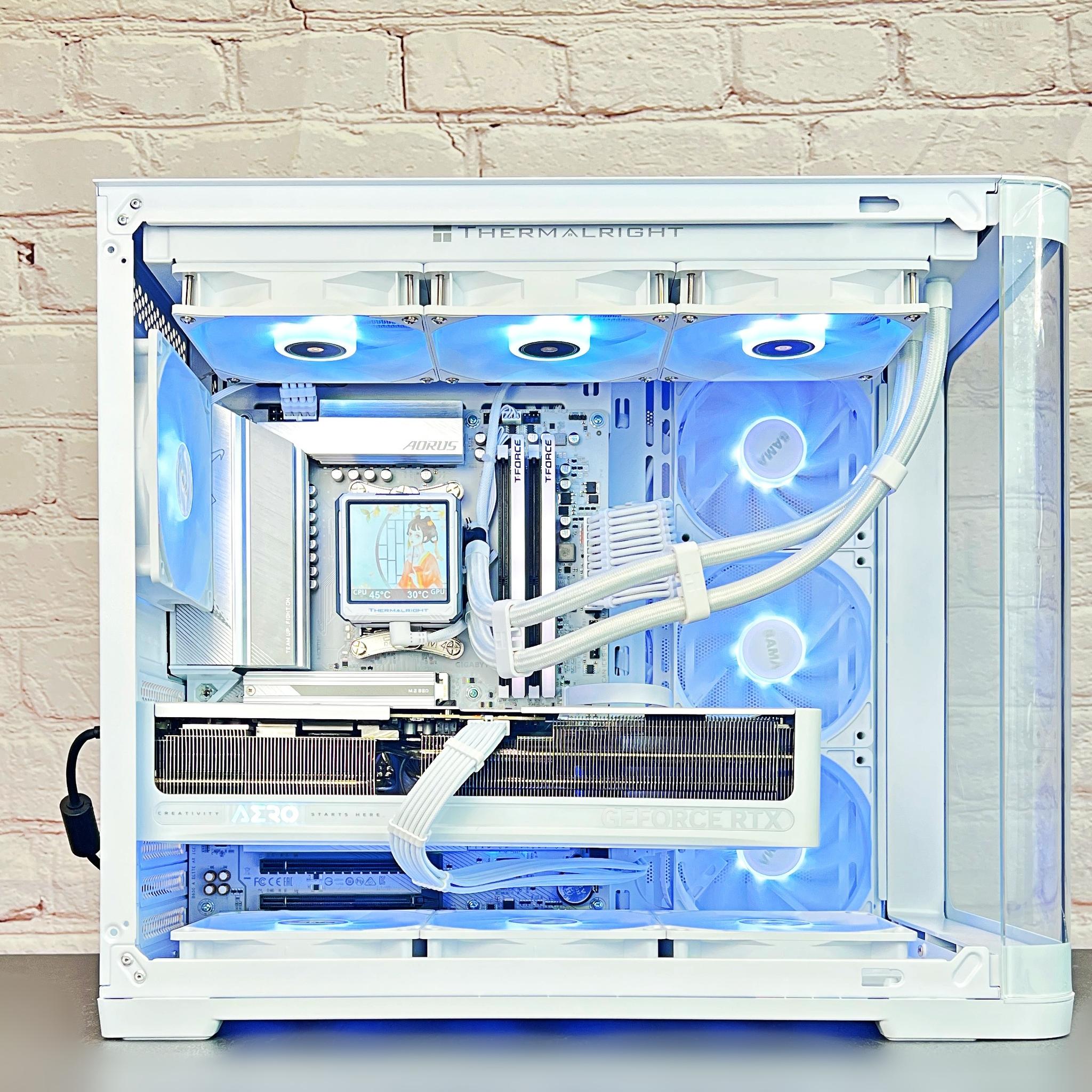 RTX 5070 TI AERO Ryzen 7 7800X3D 32GB DDR5 RAM 2TB SSD M.2 WIN 11 PRO Gaming PC 🤯