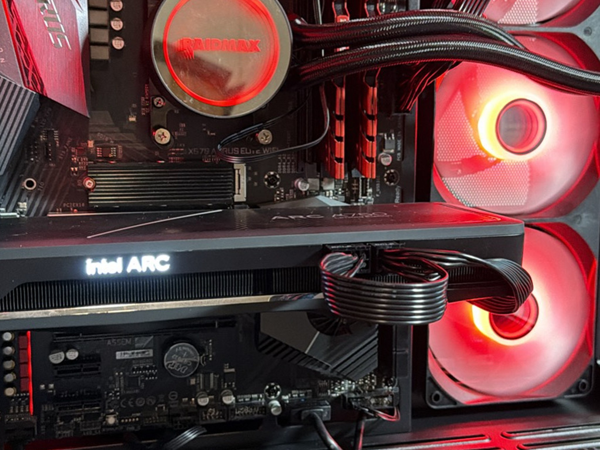 🖥️ Custom Gaming PC — Ryzen 7 + Arc A750 | 32GB RAM | 1TB SSD | WiFi Ready