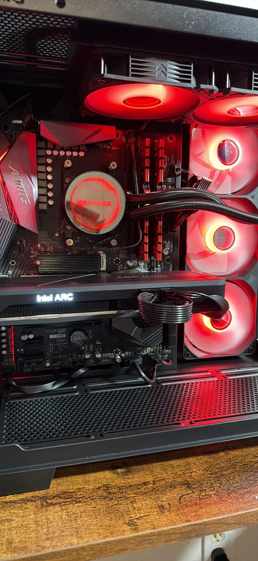🖥️ Custom Gaming PC — Ryzen 7 + Arc A750 | 32GB RAM | 1TB SSD | WiFi Ready